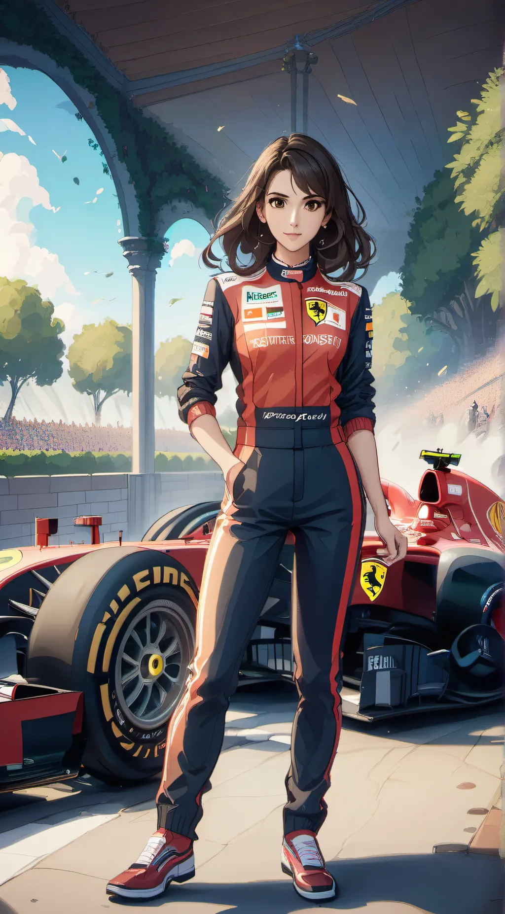 ai character: Naiomi Rosberg background