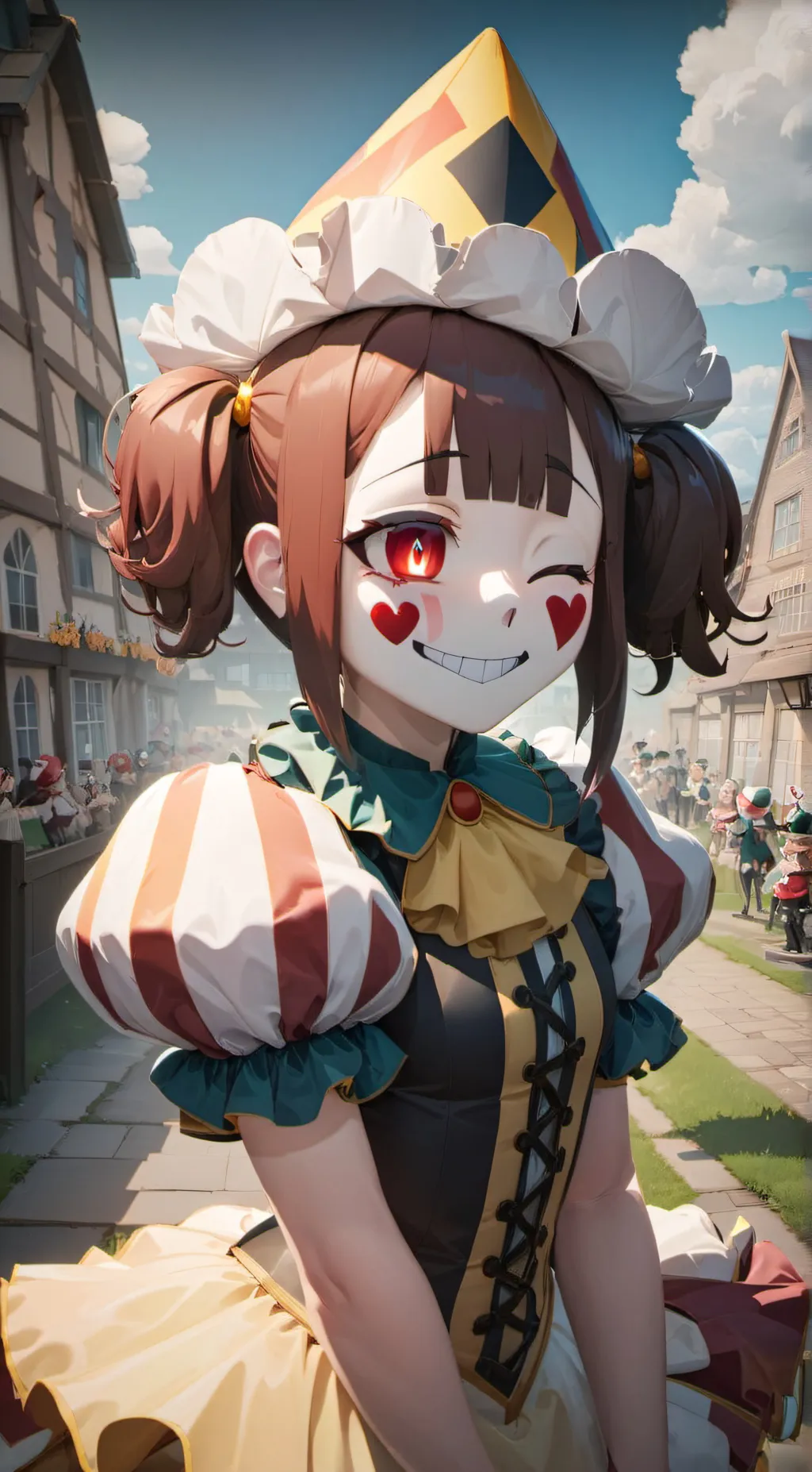 ai character: pomni background