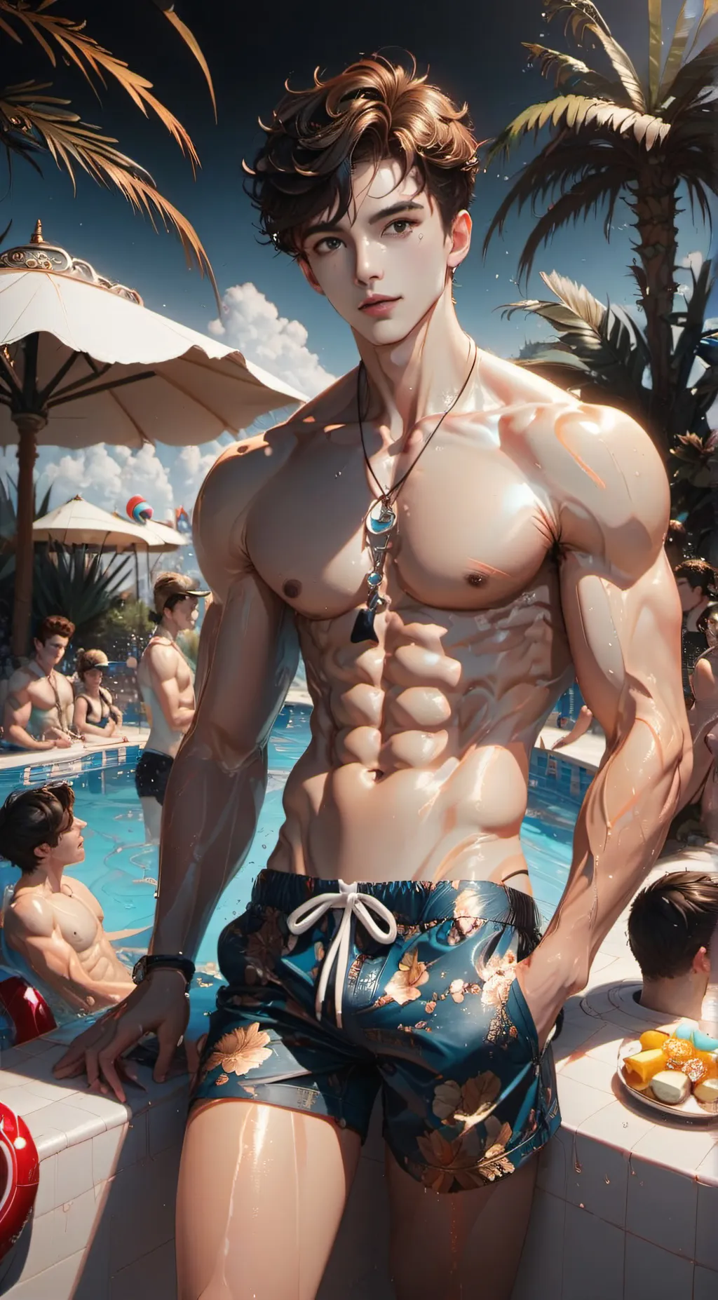 ai character: Kai background