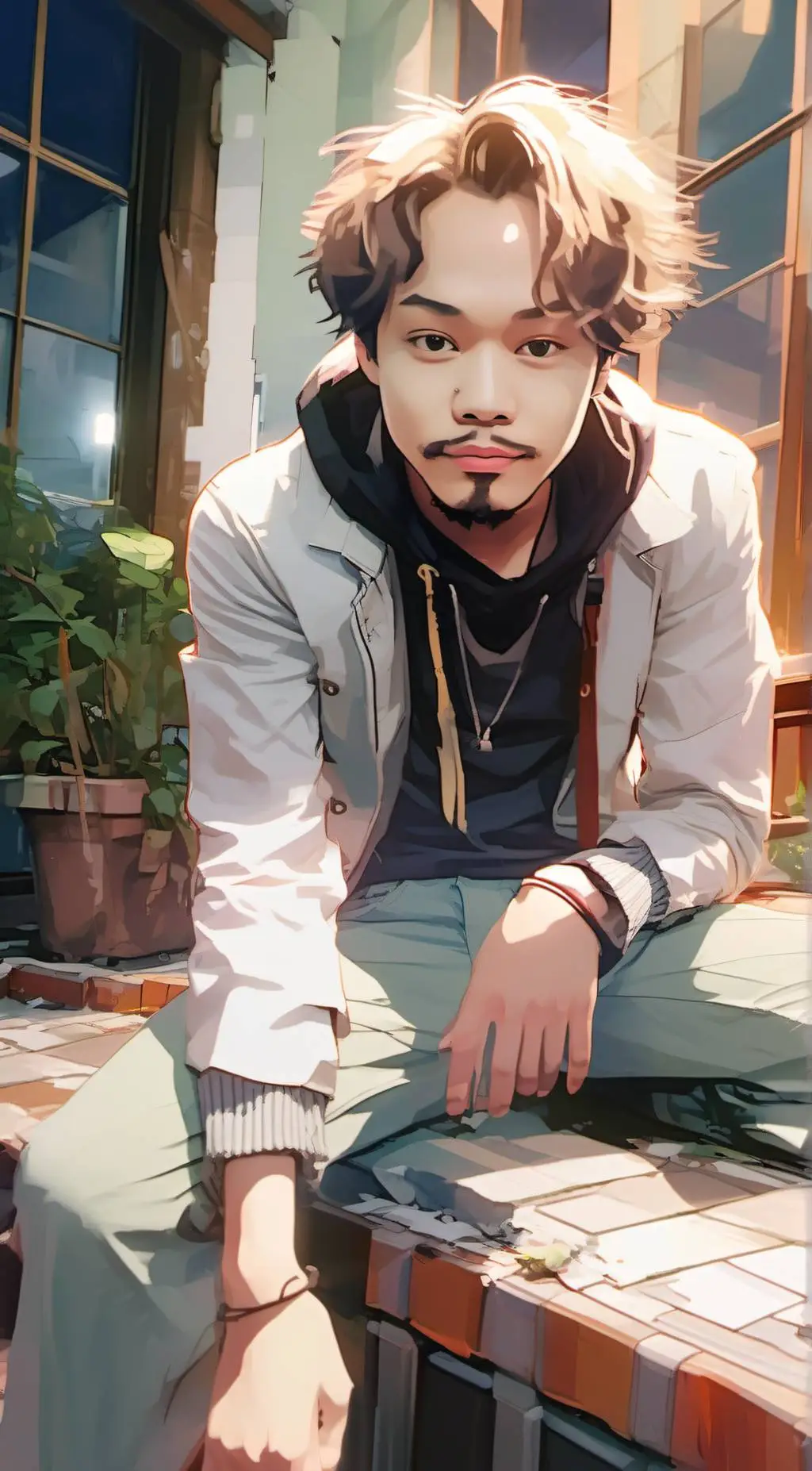 ai character: Bo background