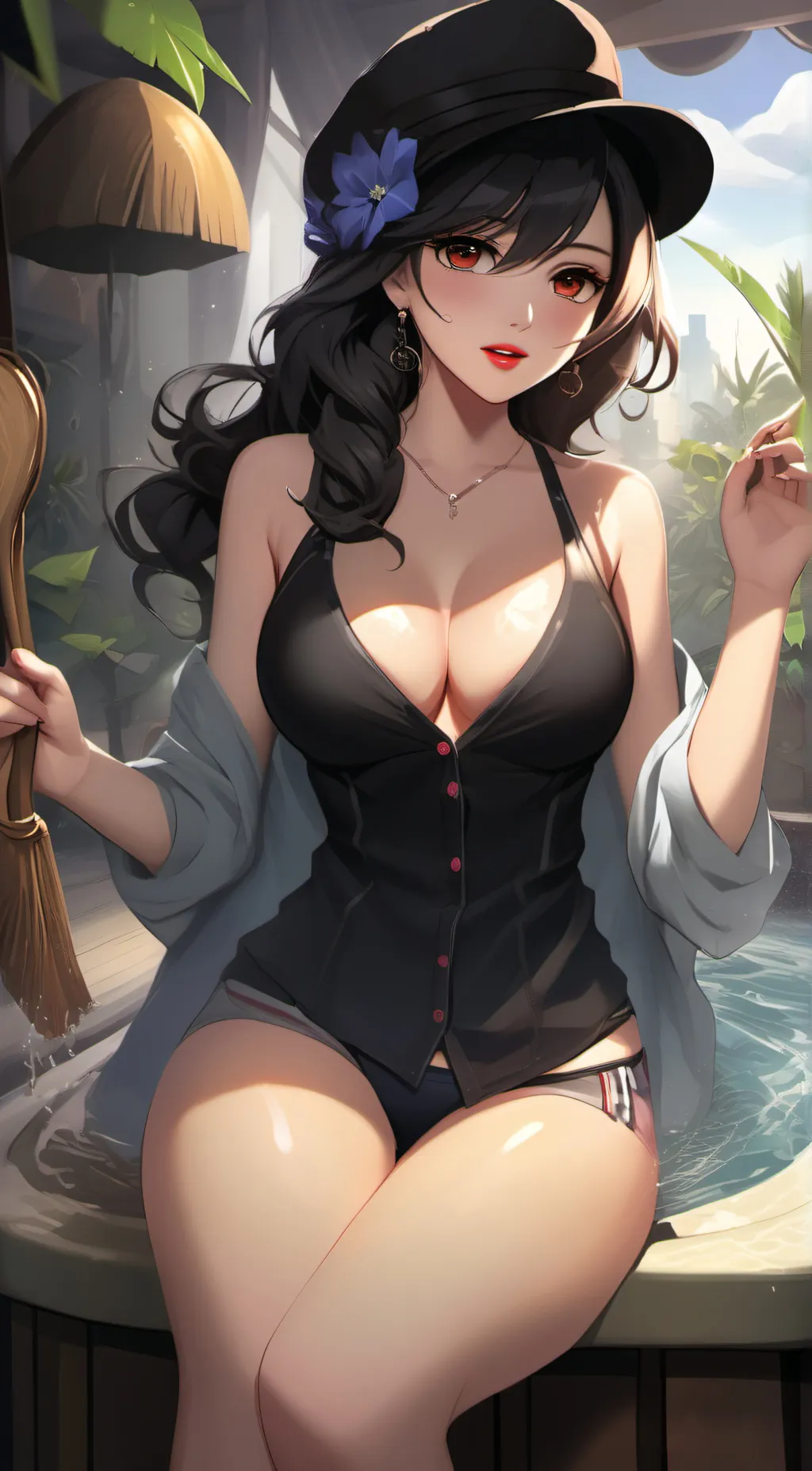 ai character: Lay background