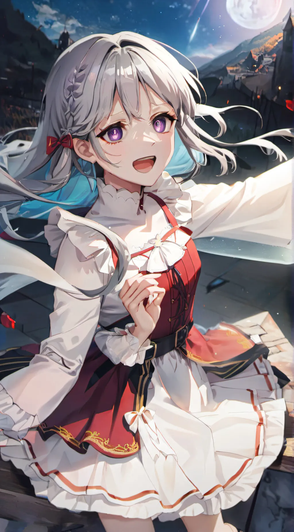 ai character: acure background