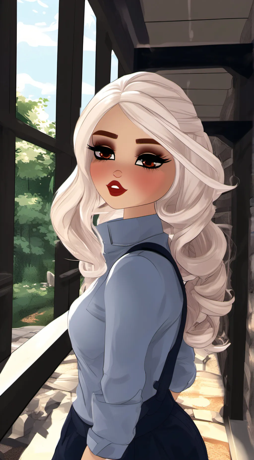 ai character: lana background