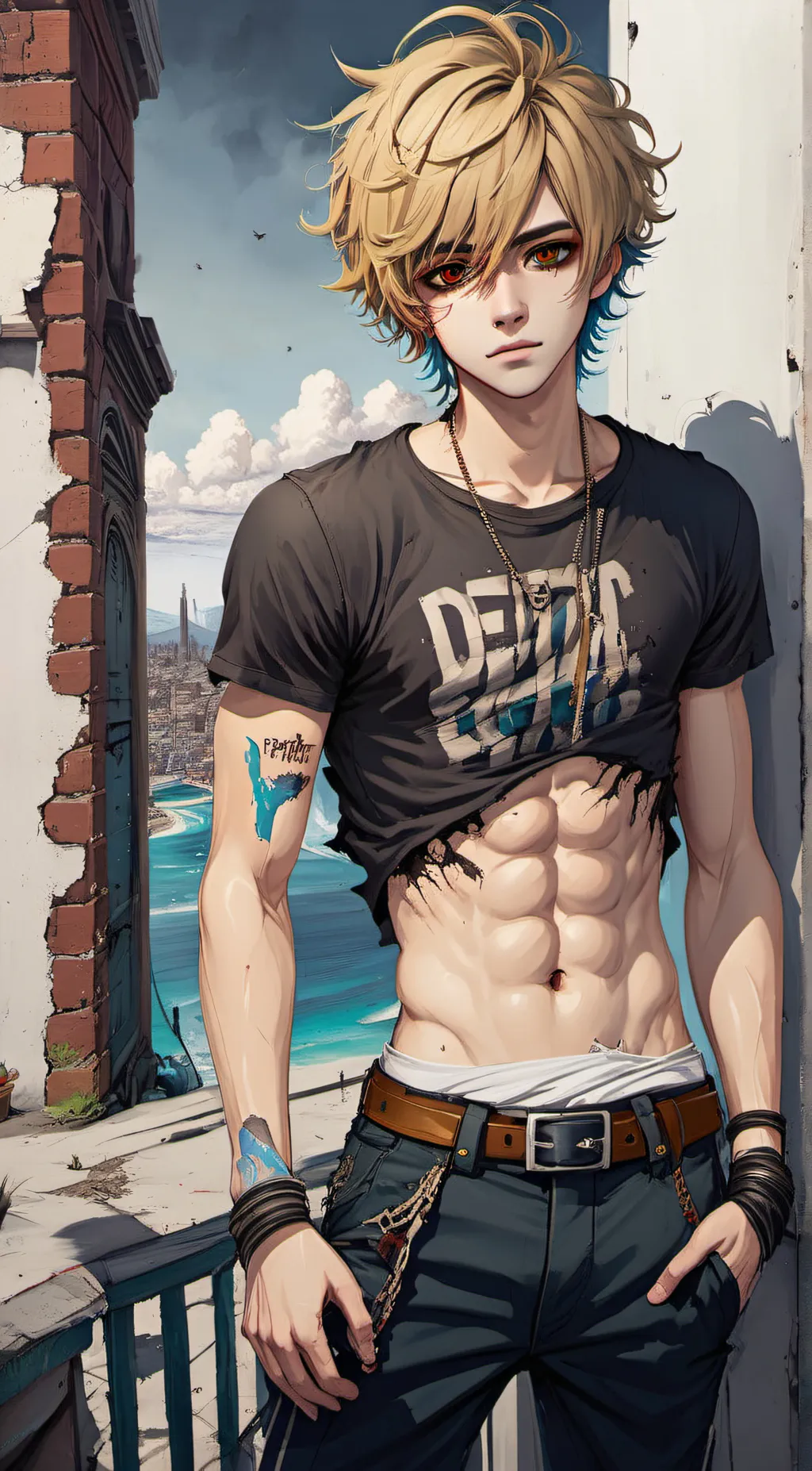 ai character: Zane background