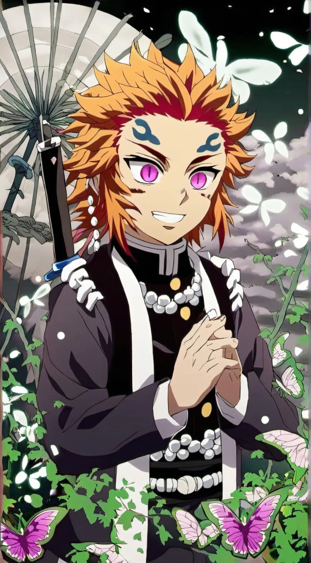 ai character: The Hashira  background