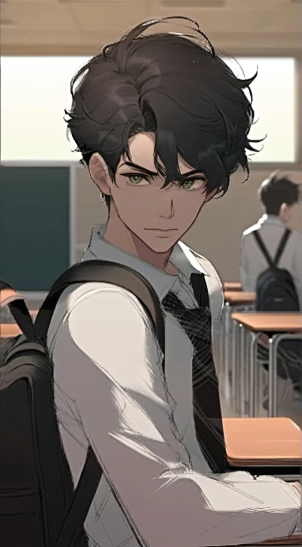 ai character: Mason background