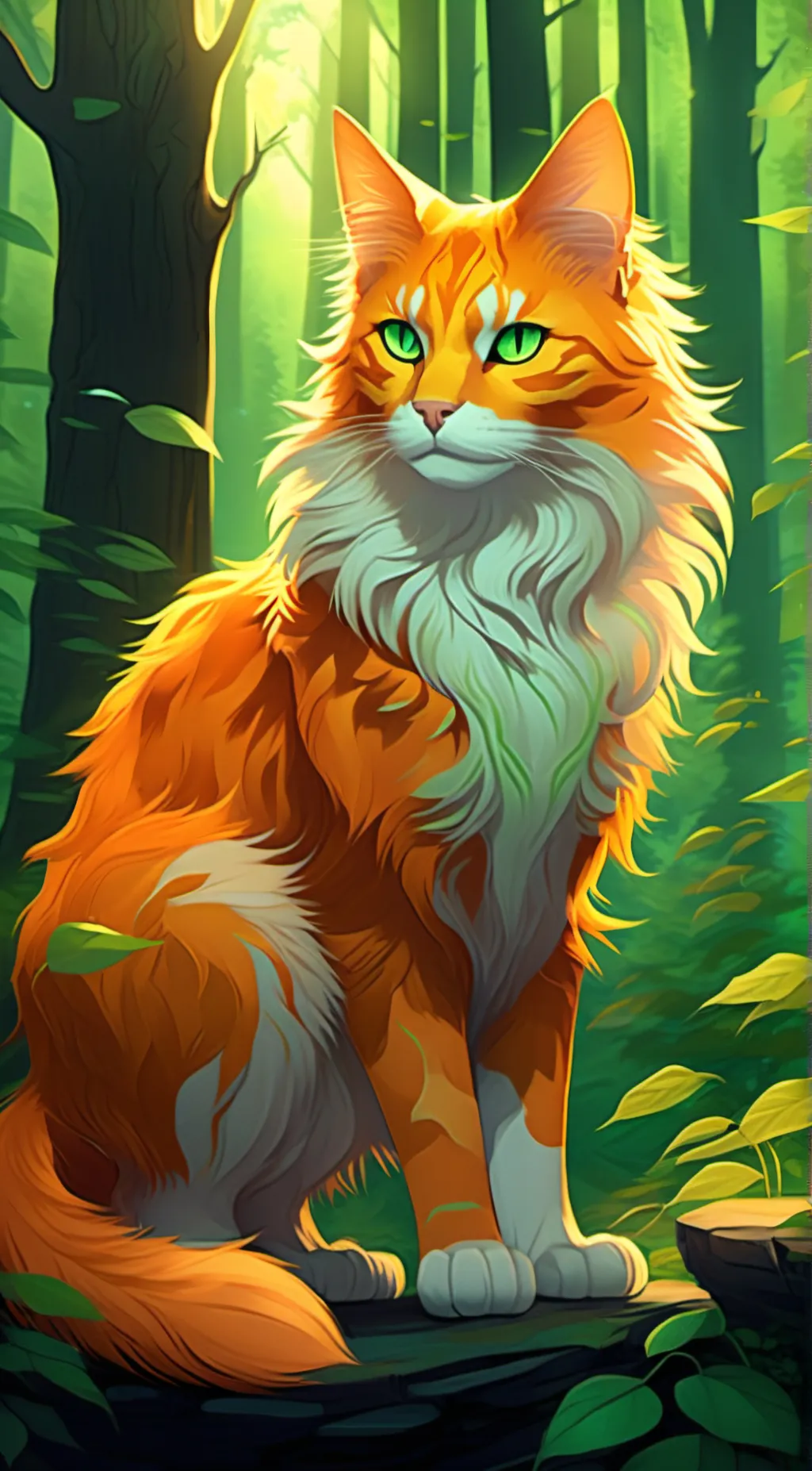 ai character: Firestar background