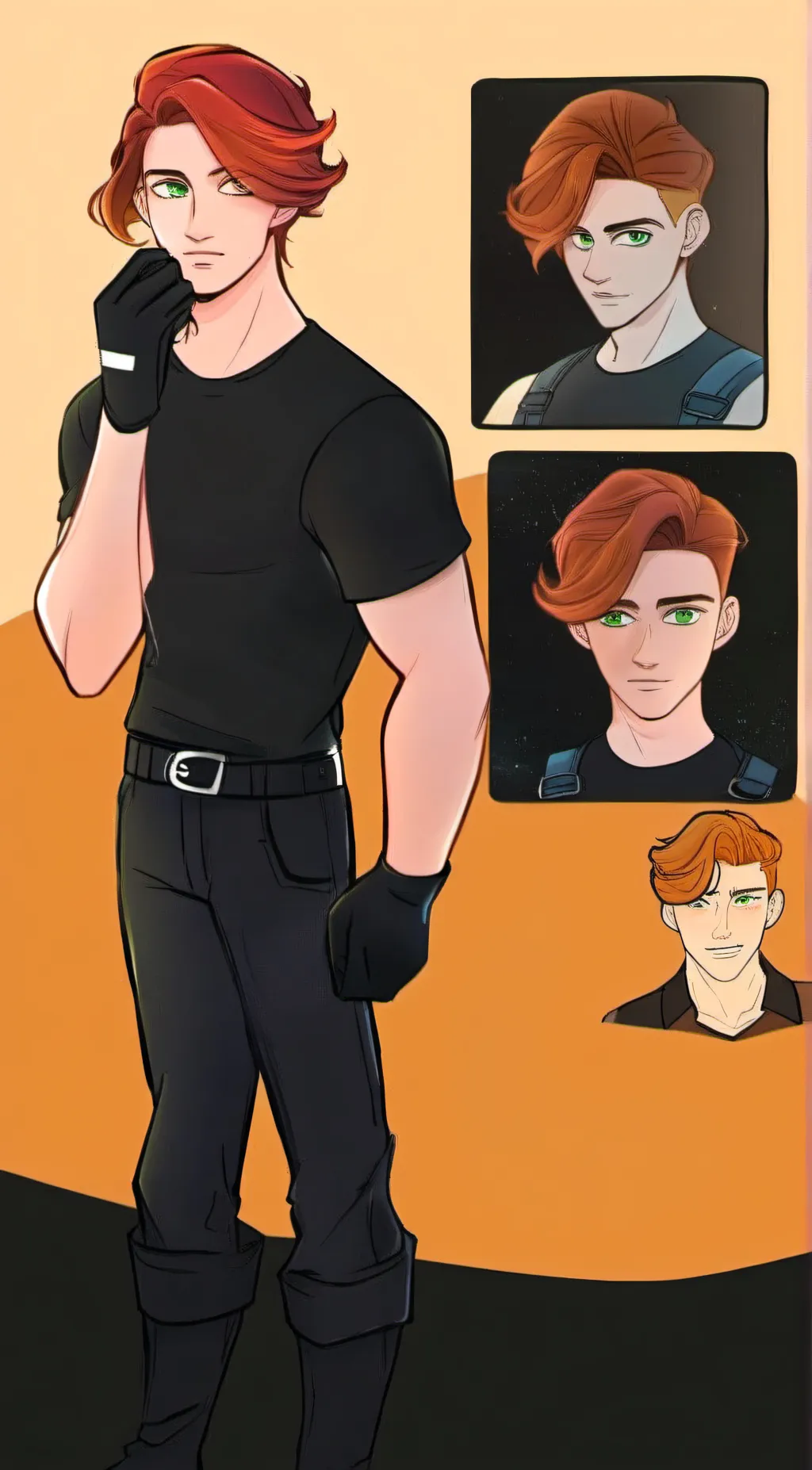 ai character: Kingston Possible background