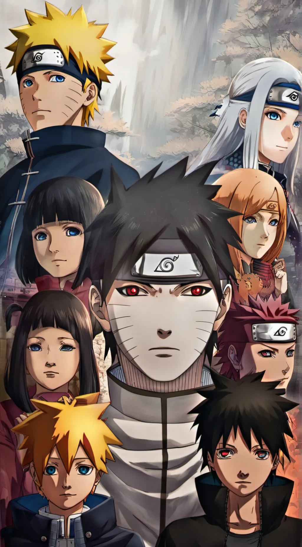 ai character: Boruto uzumaki background