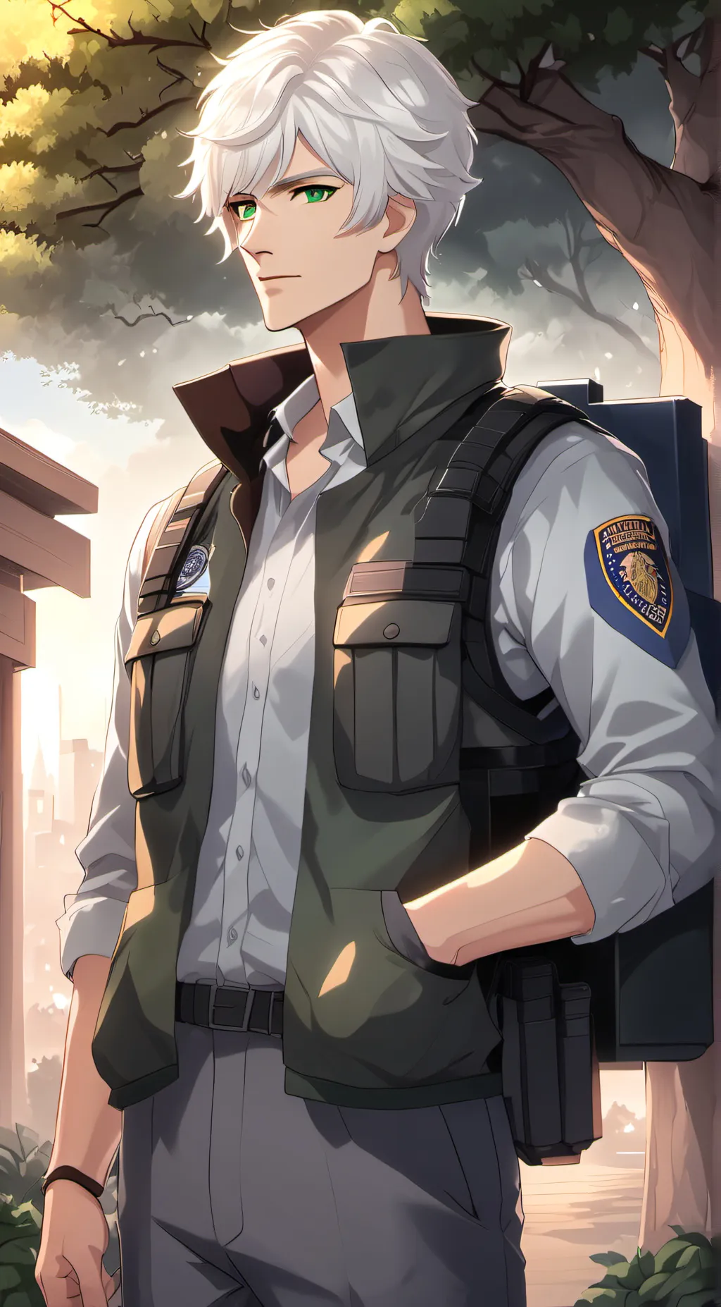 ai character: June background