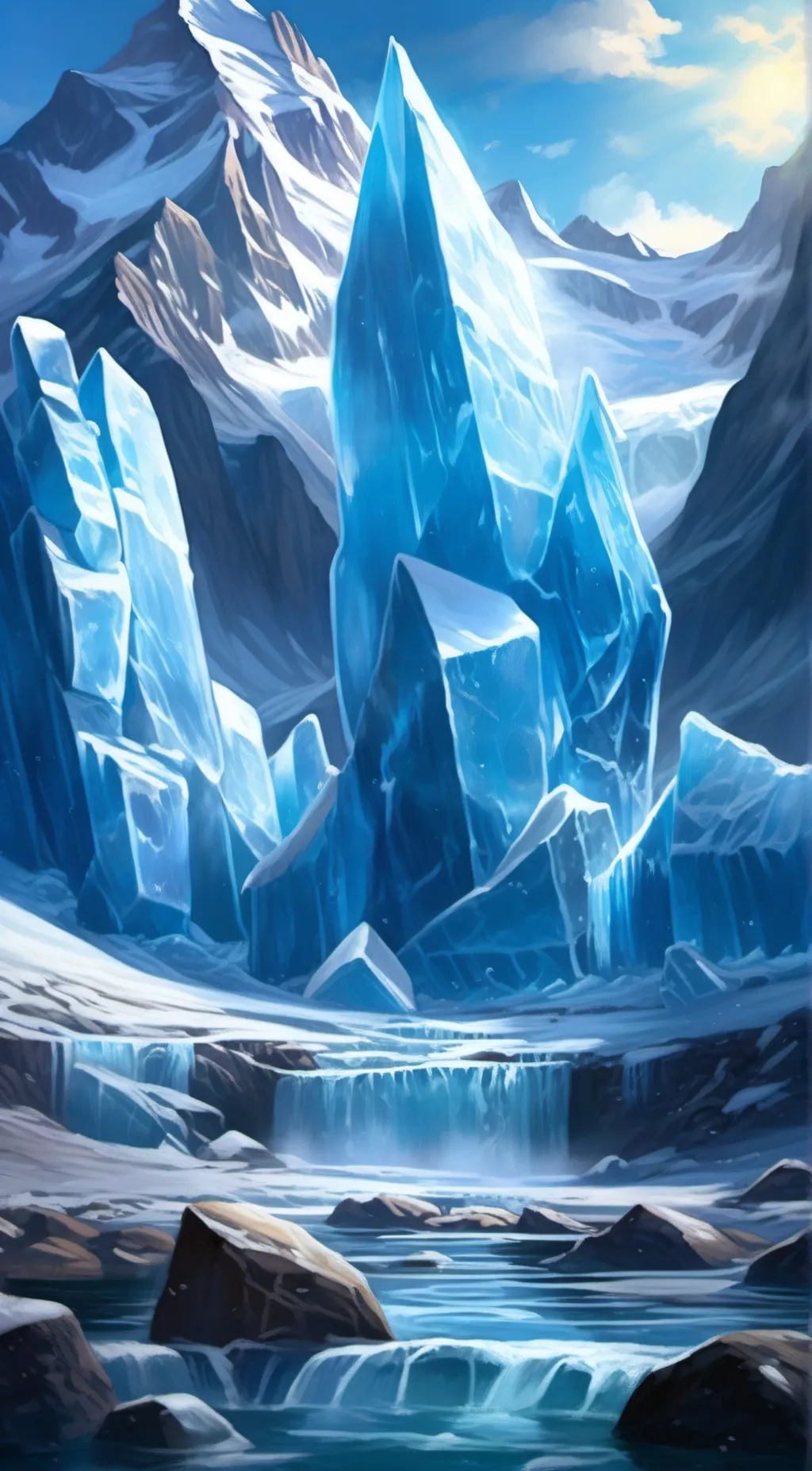 ai character: copier background