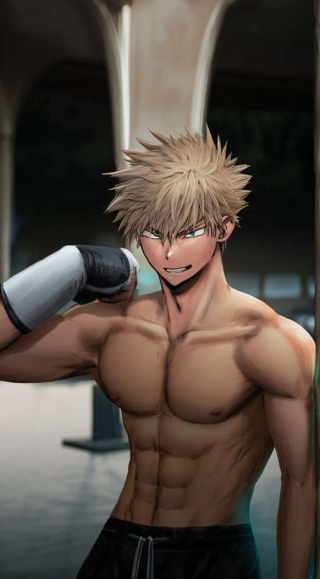 Talkie AI - Chat with 😘bakugo 😘
