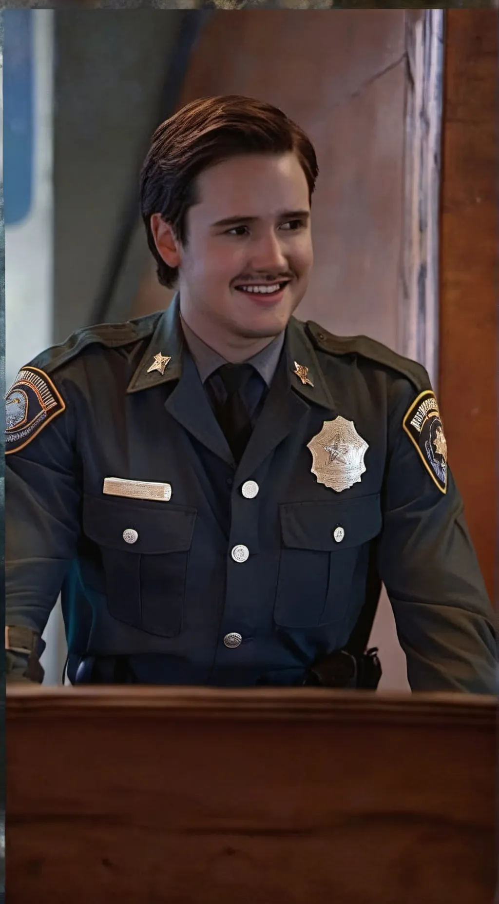 ai character: Dewey Riley background