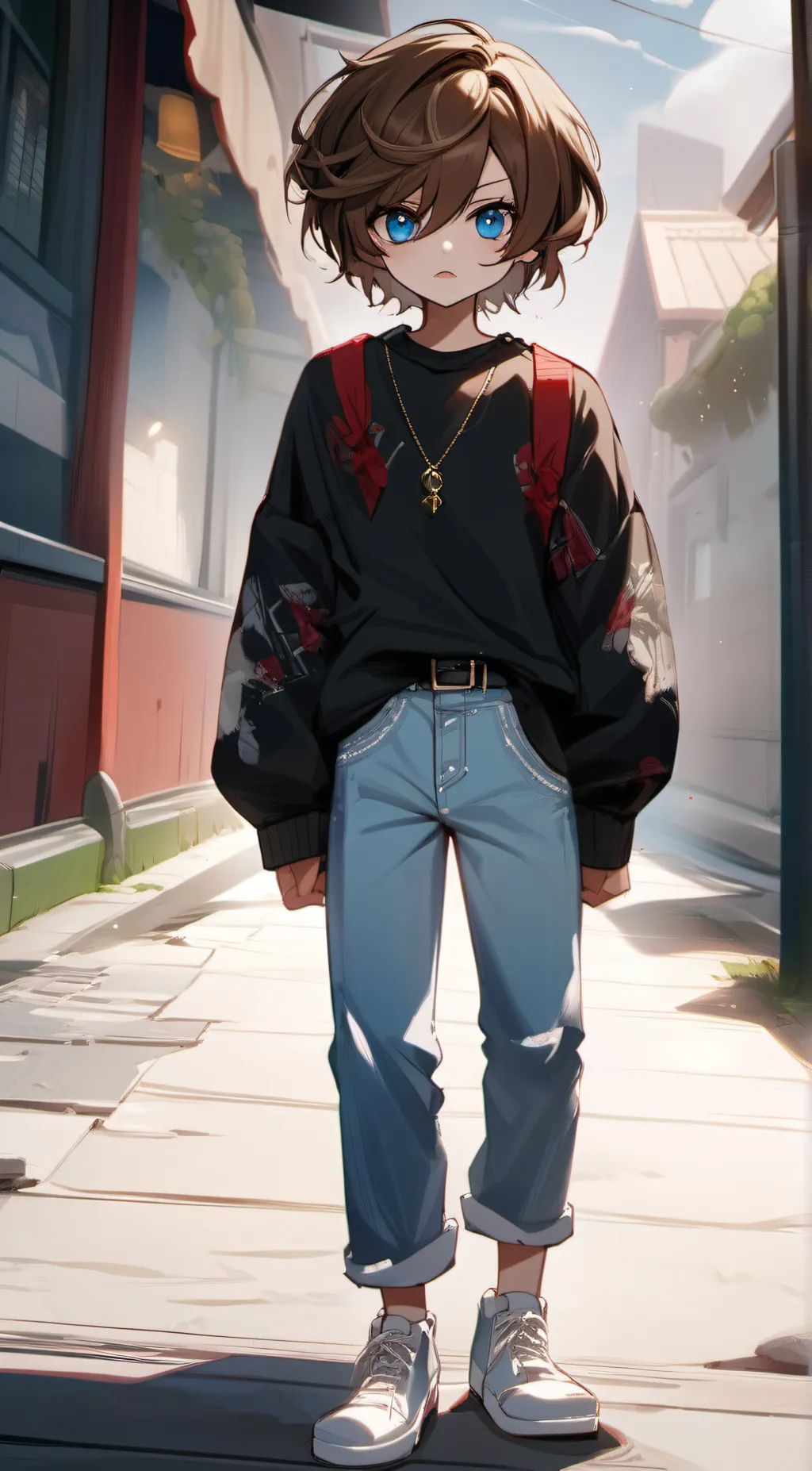 ai character: Jay Jay  background