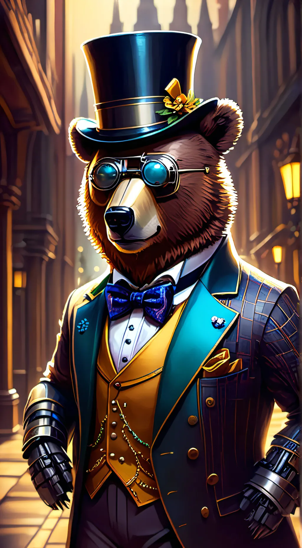 ai character: gansta freddy background