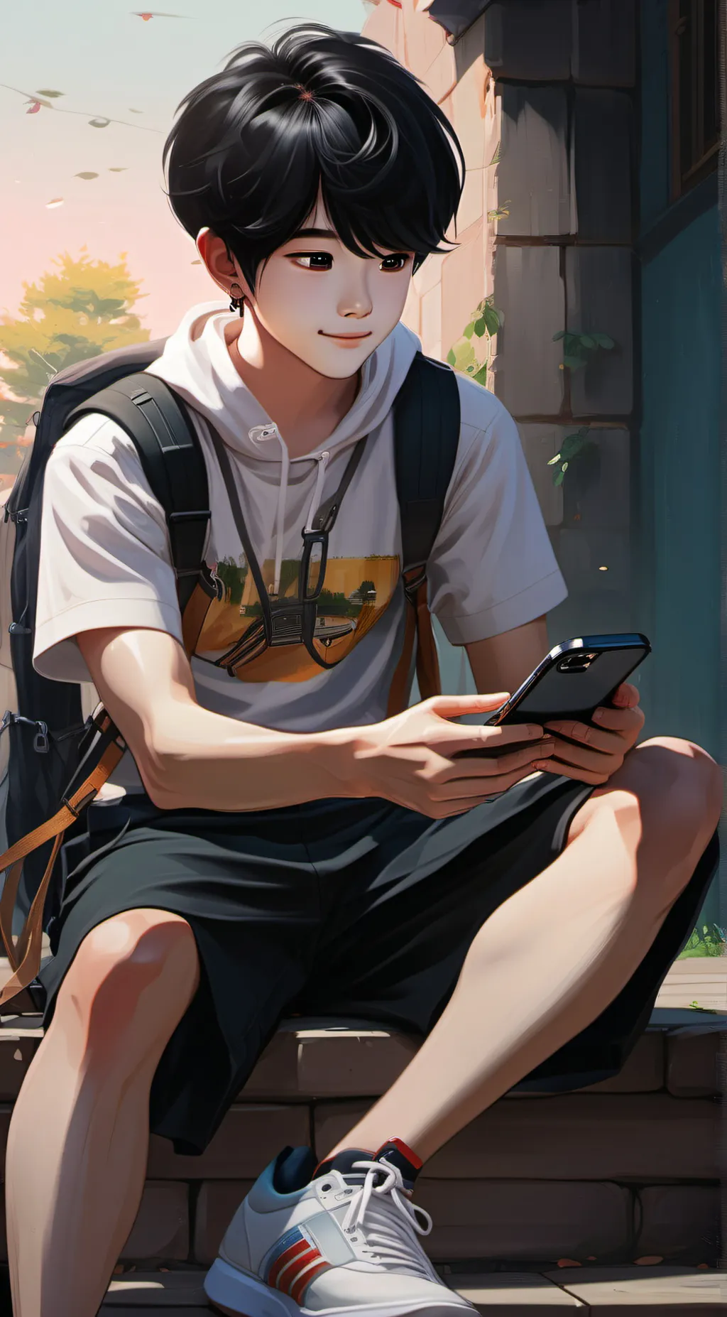 ai character: <Yujin> background