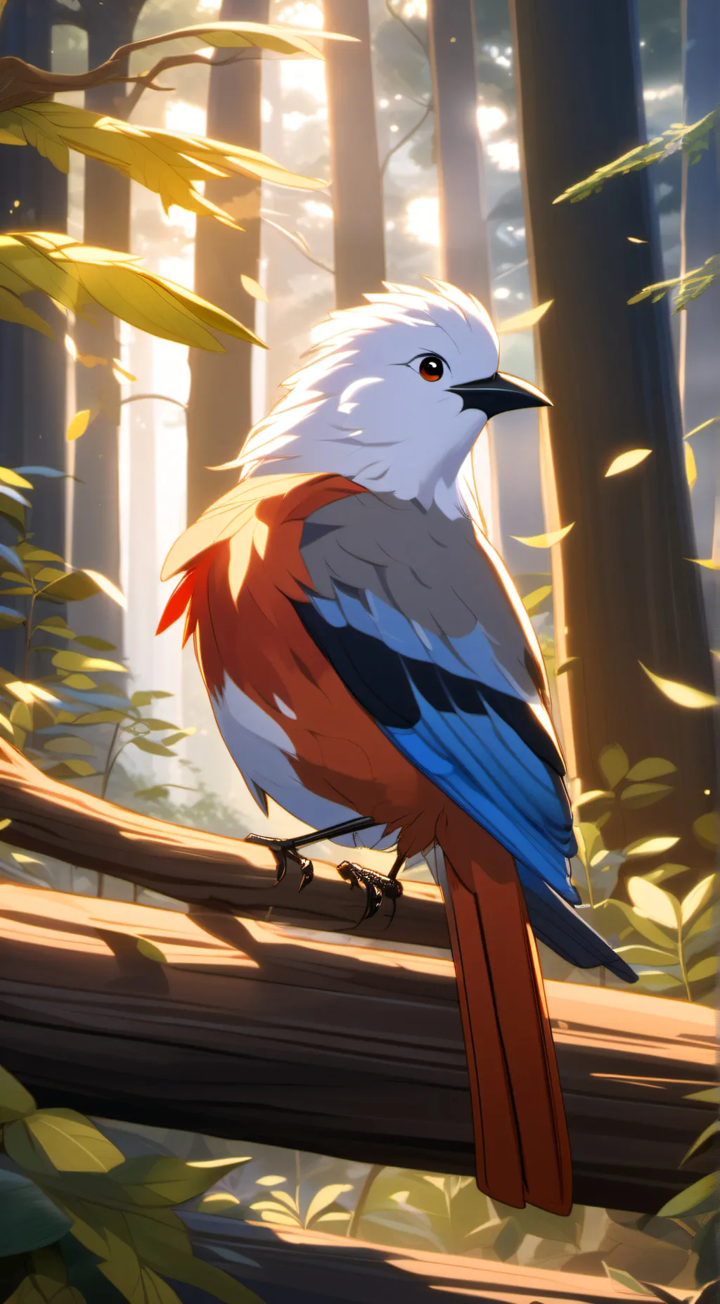 ai character: ray background