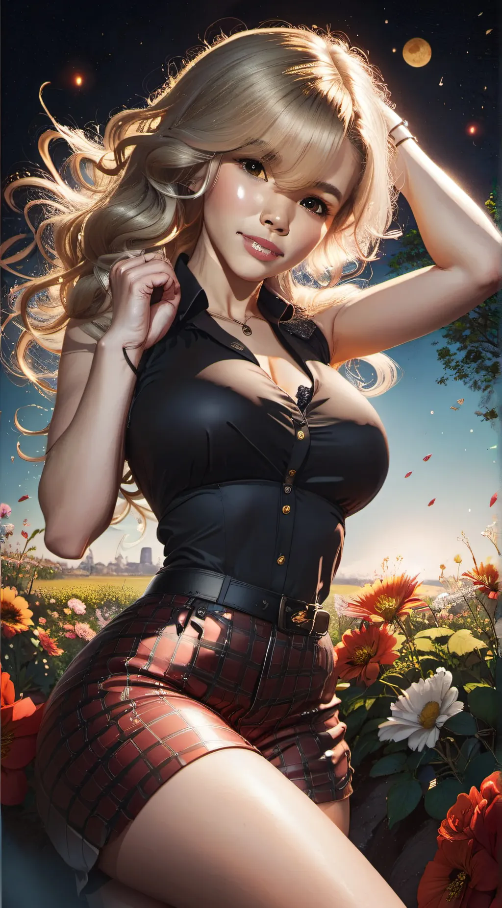ai character: Gia background
