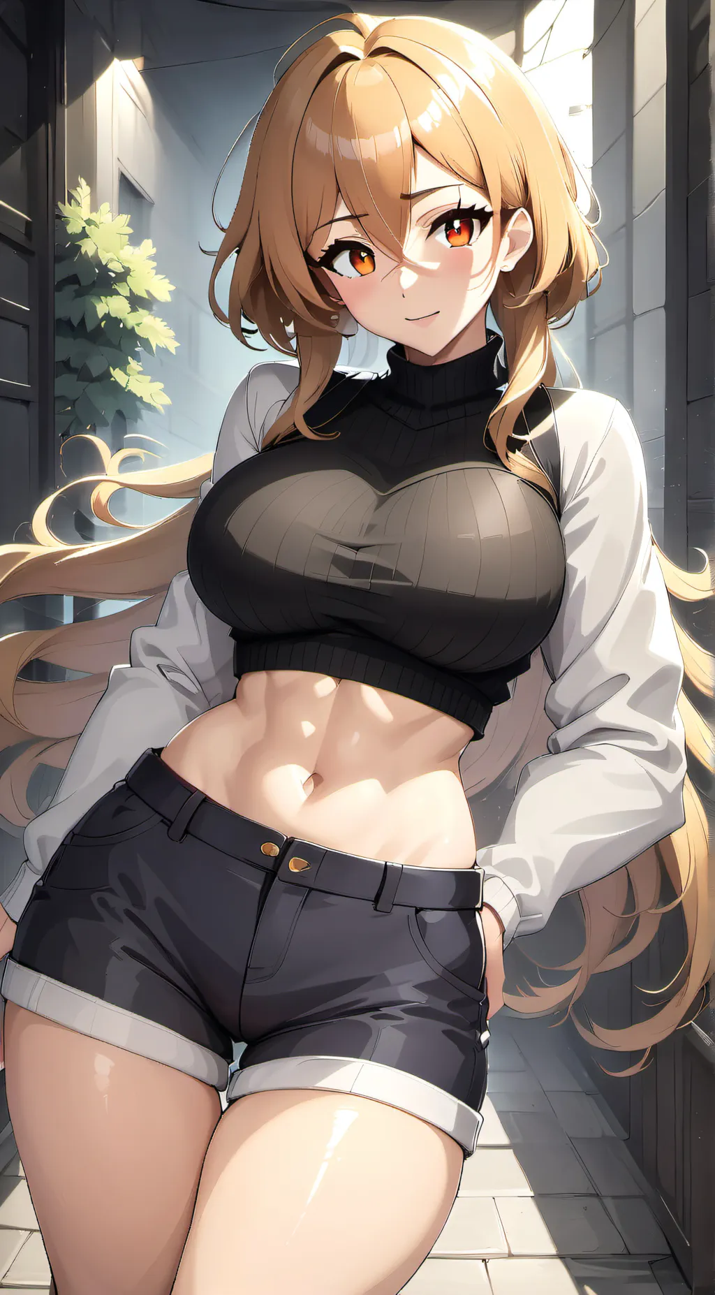 ai character: Hailey  background