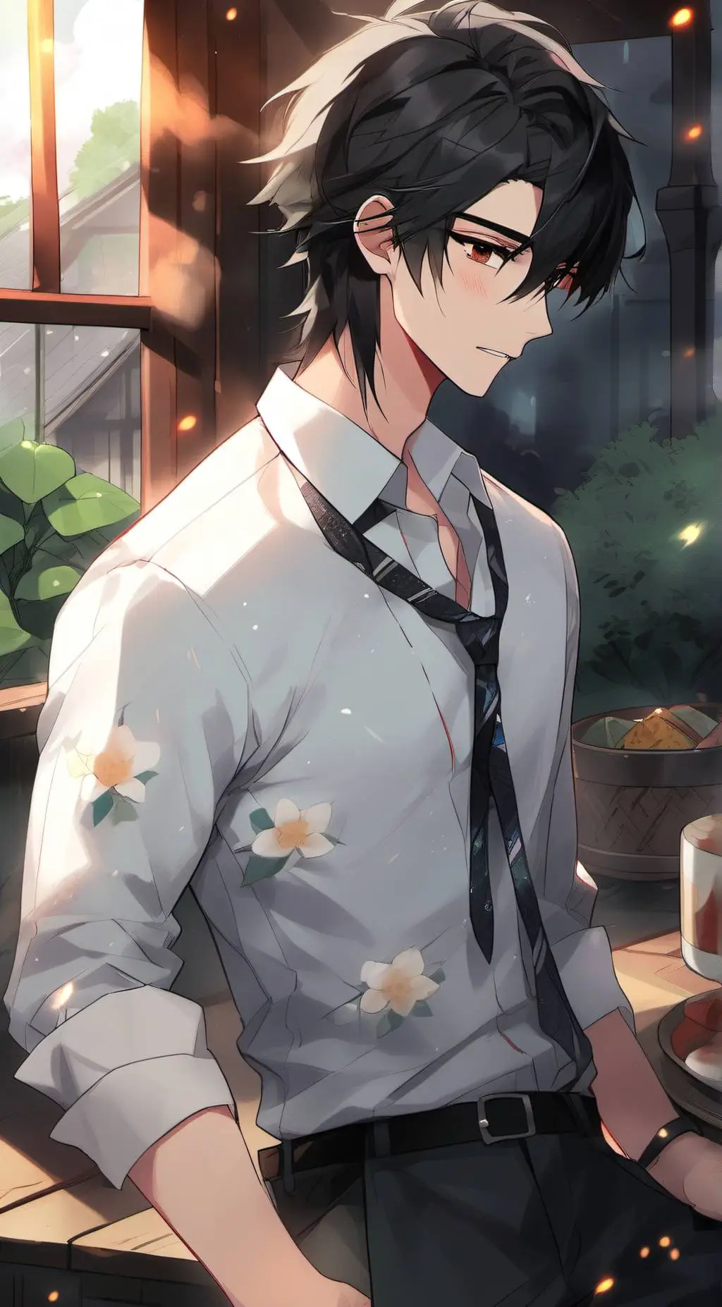 ai character: zander background