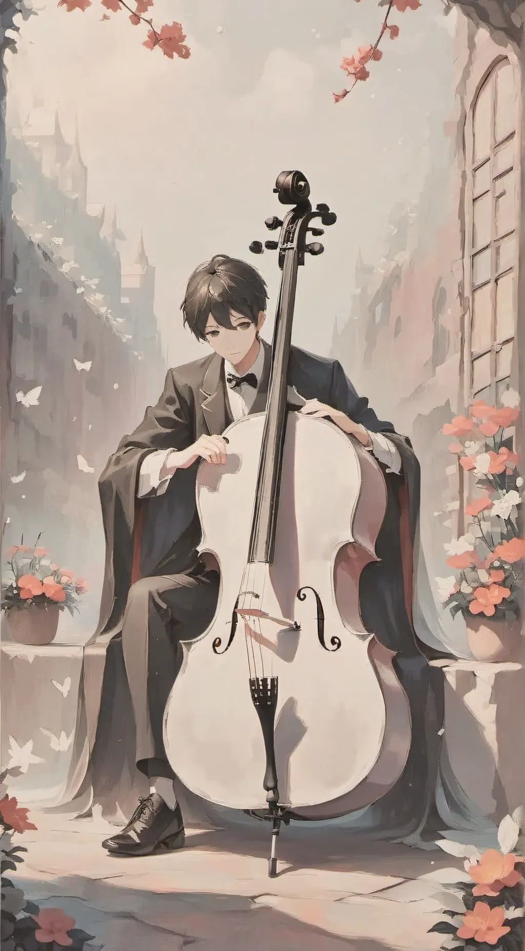 ai character: zhao xìan  background