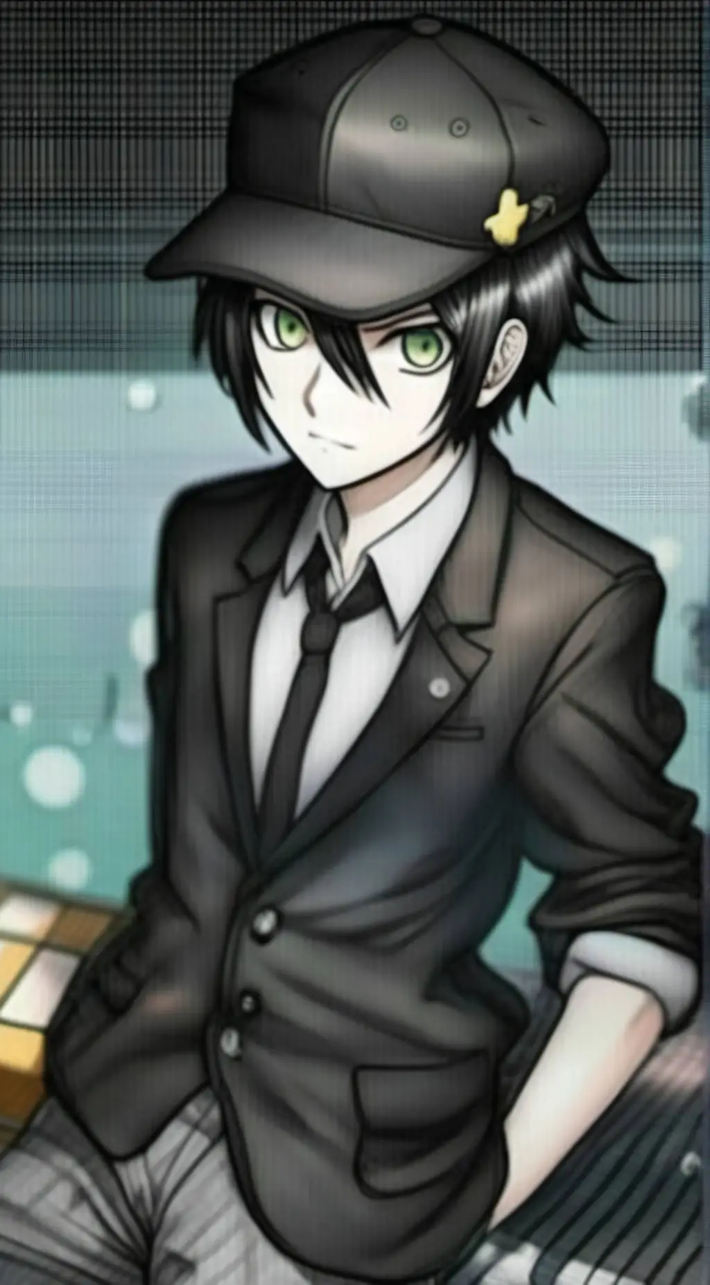 ai character: Shuichi Saihara 🕵 background