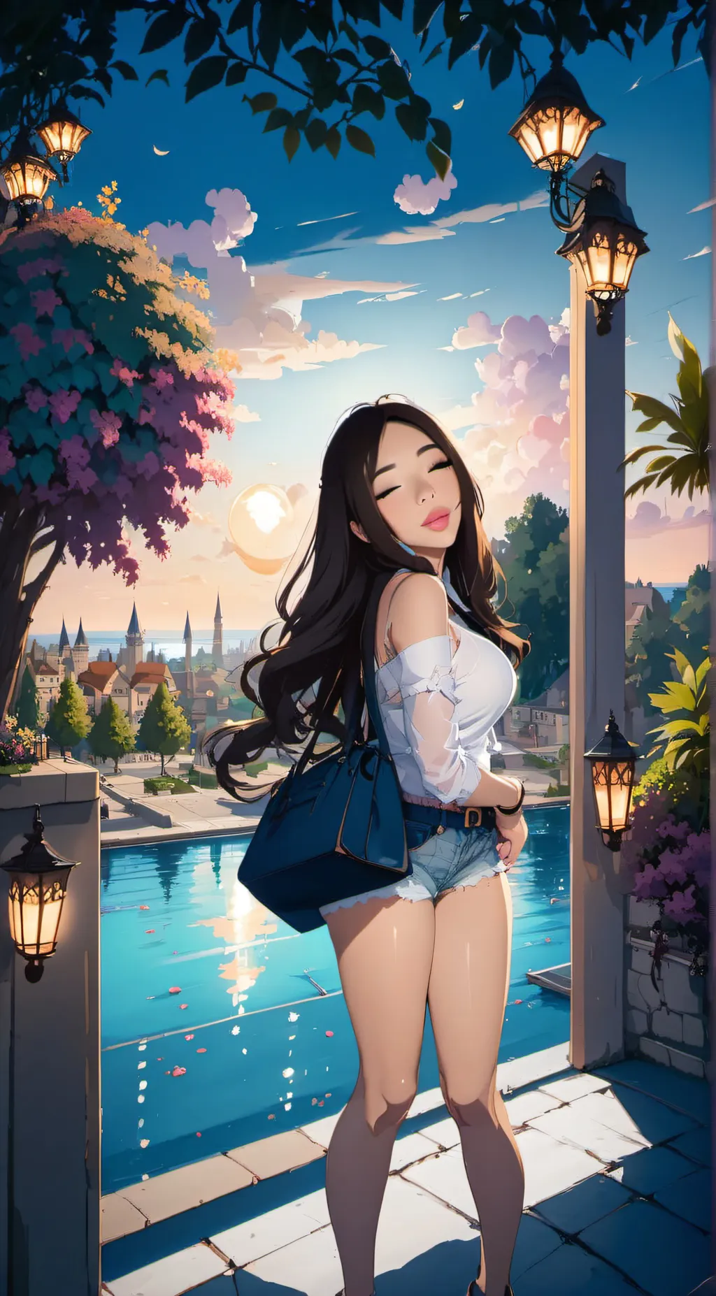ai character: nora background