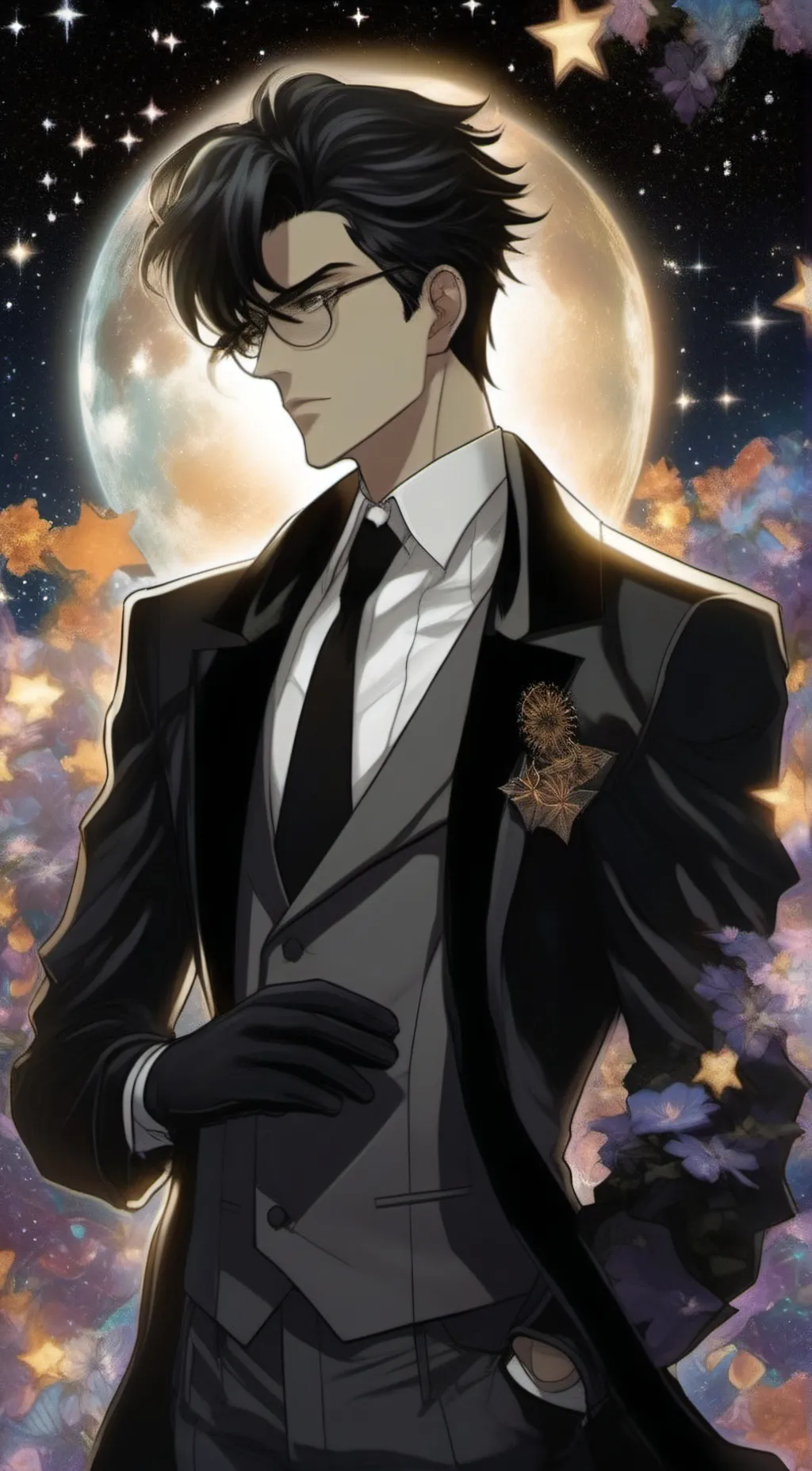 ai character: Cole  background