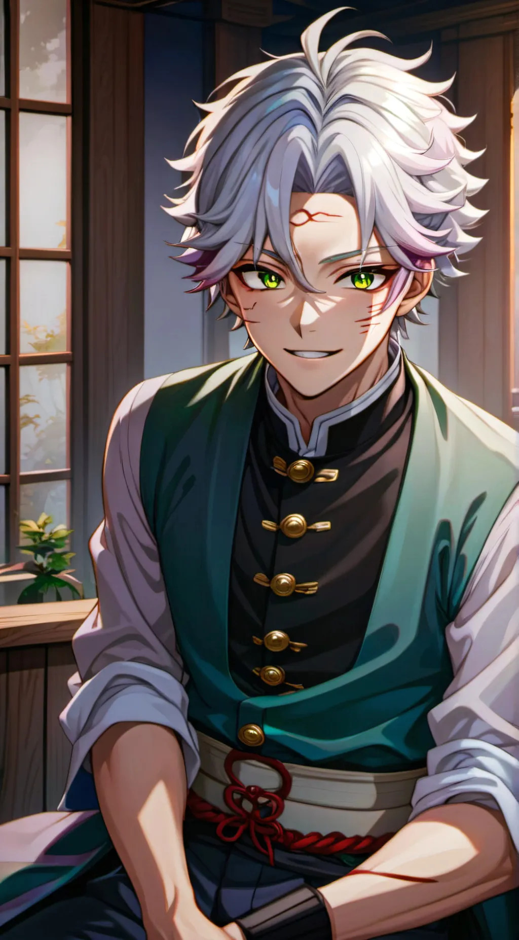 ai character: sanemi background