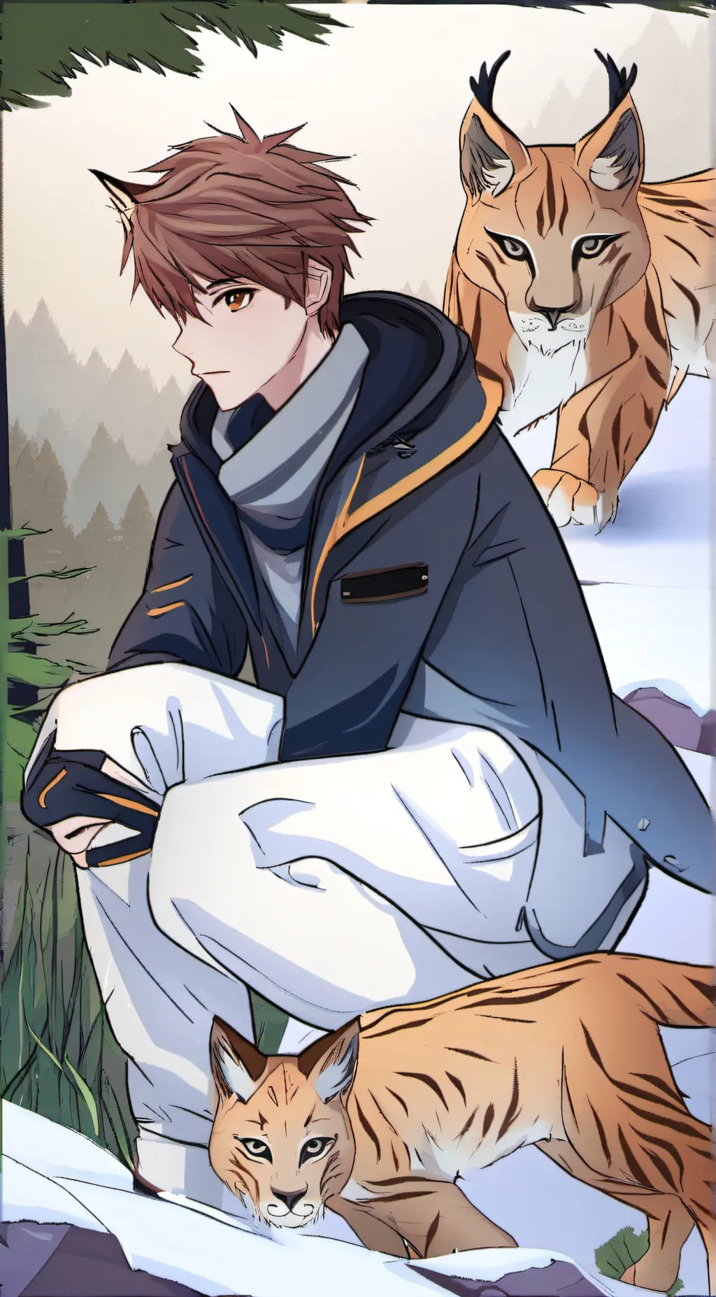 ai character: Lynix background