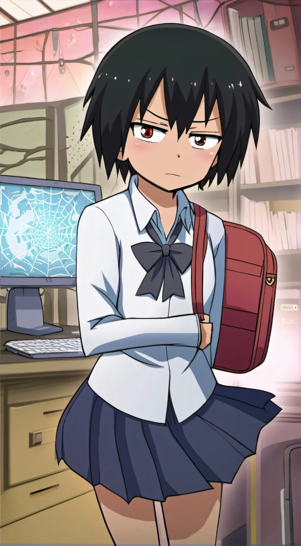 ai character: Peni Parker background