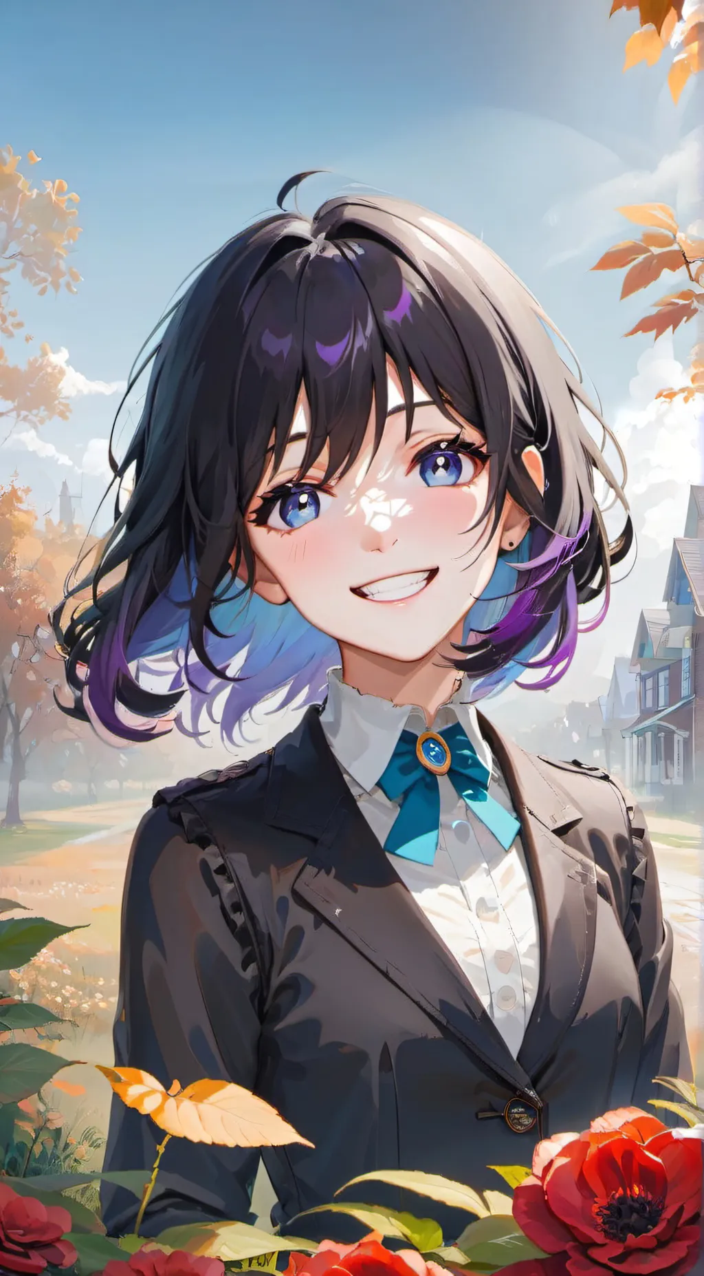 ai character: Luna background