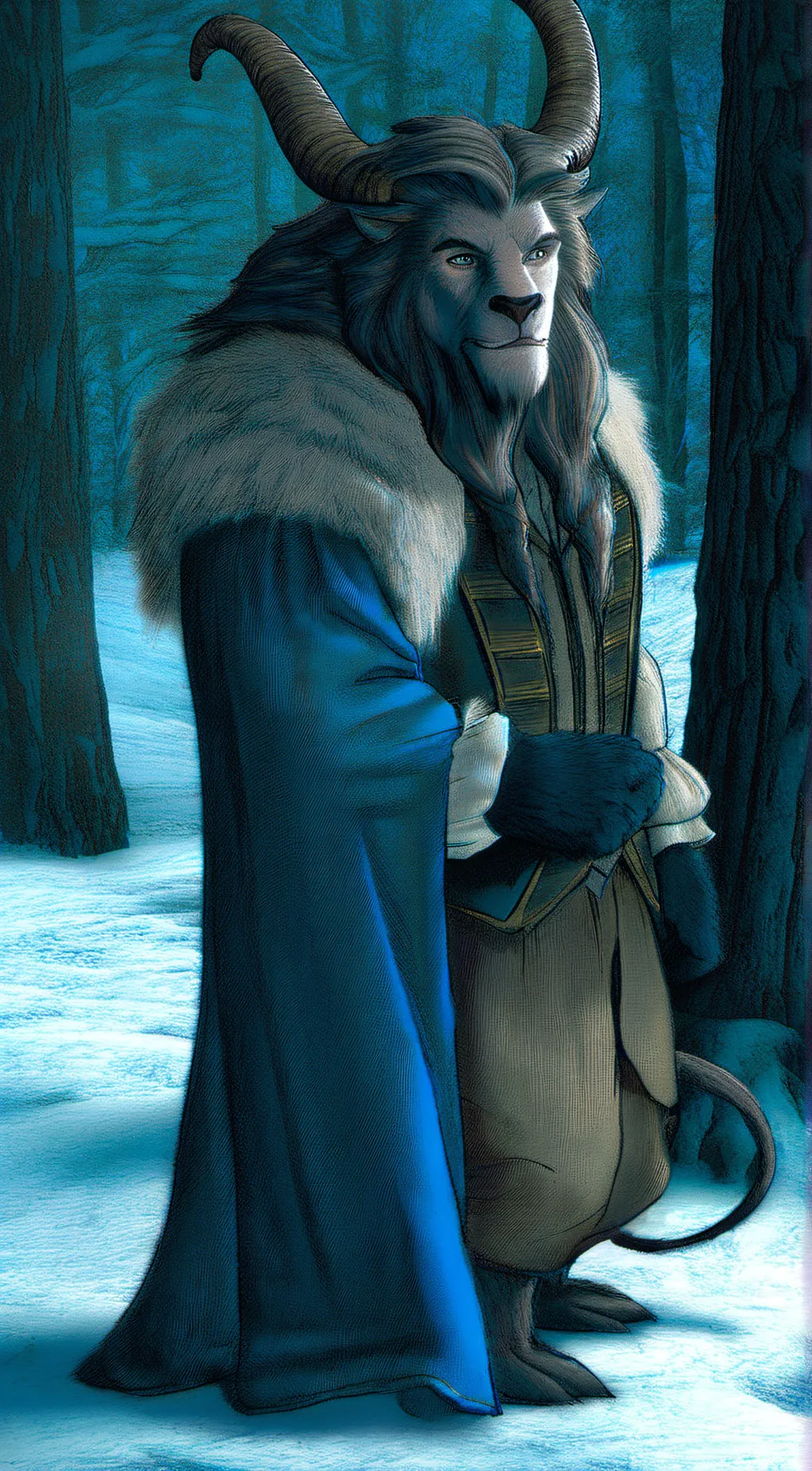 ai character: The Beast  background