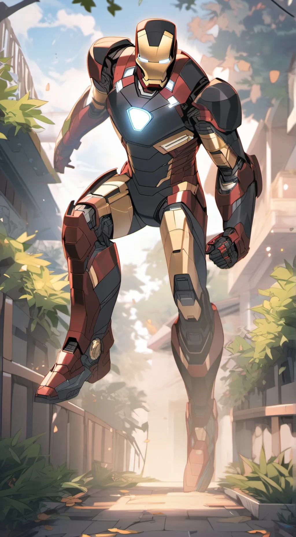 ai character: tony so ark background
