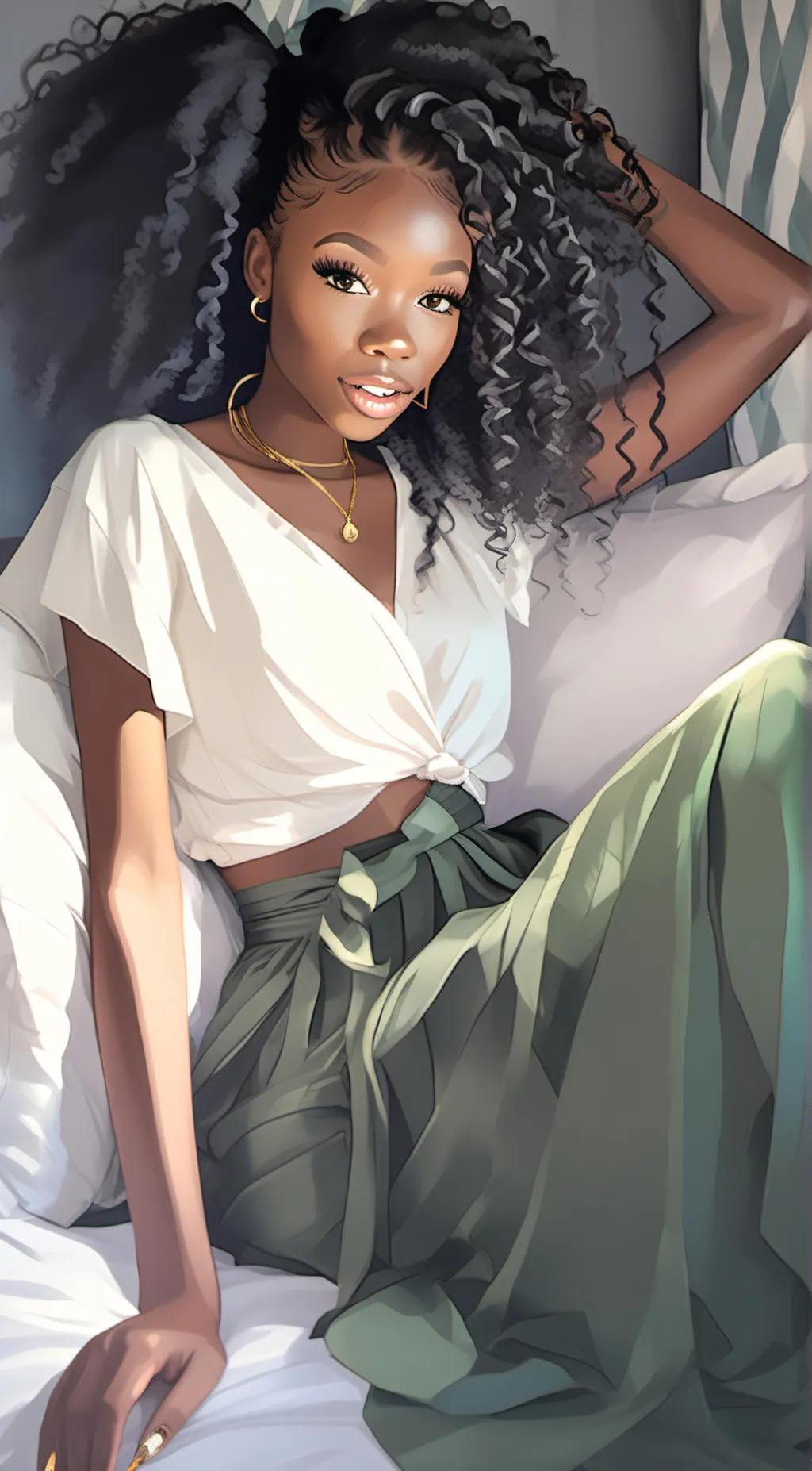ai character: Sage background