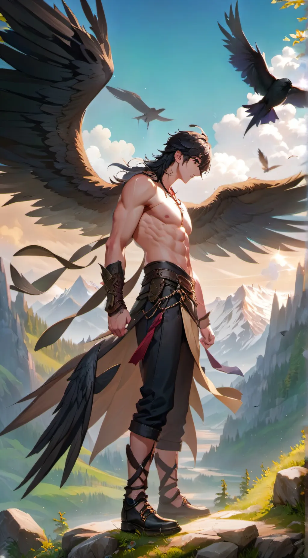 ai character: Arian background