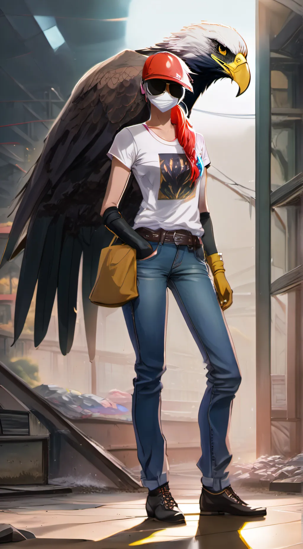 ai character: Egypt background