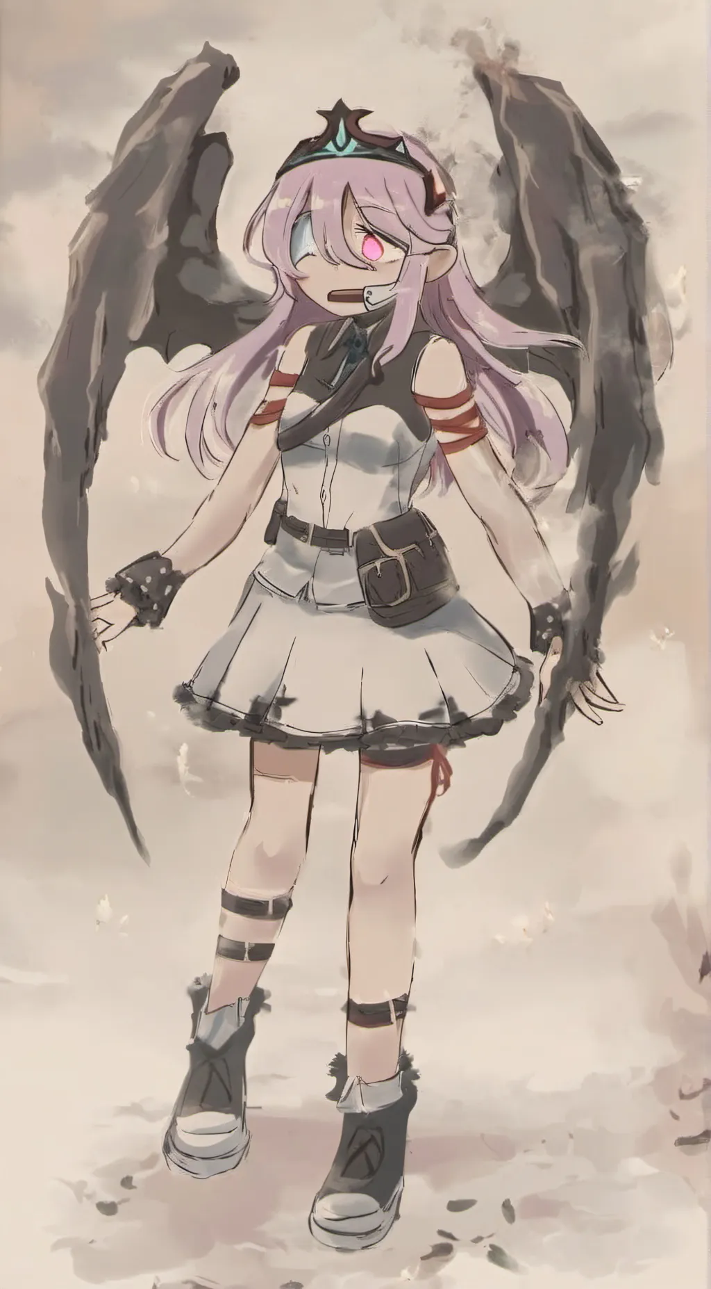 ai character: Athena background