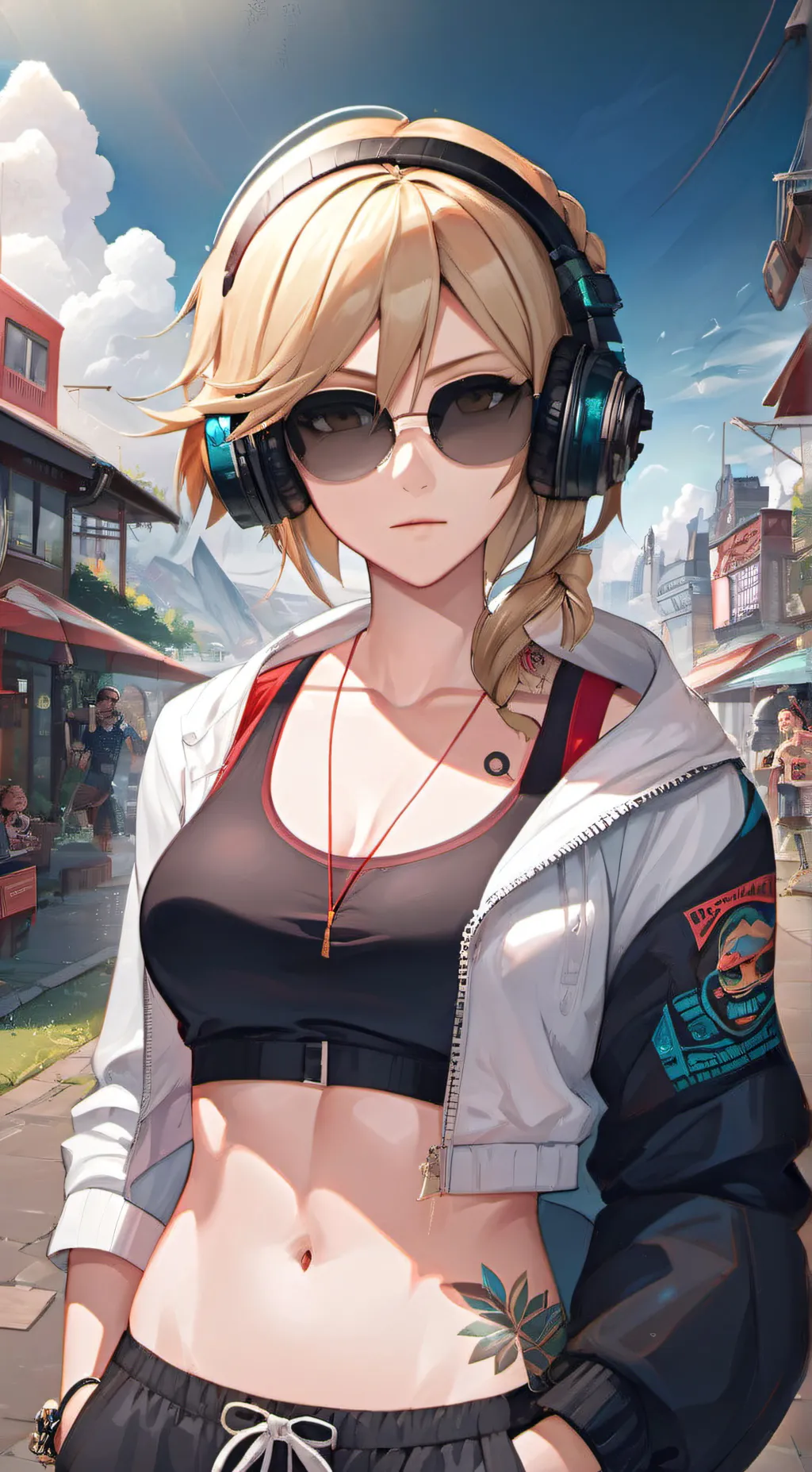ai character: mist background