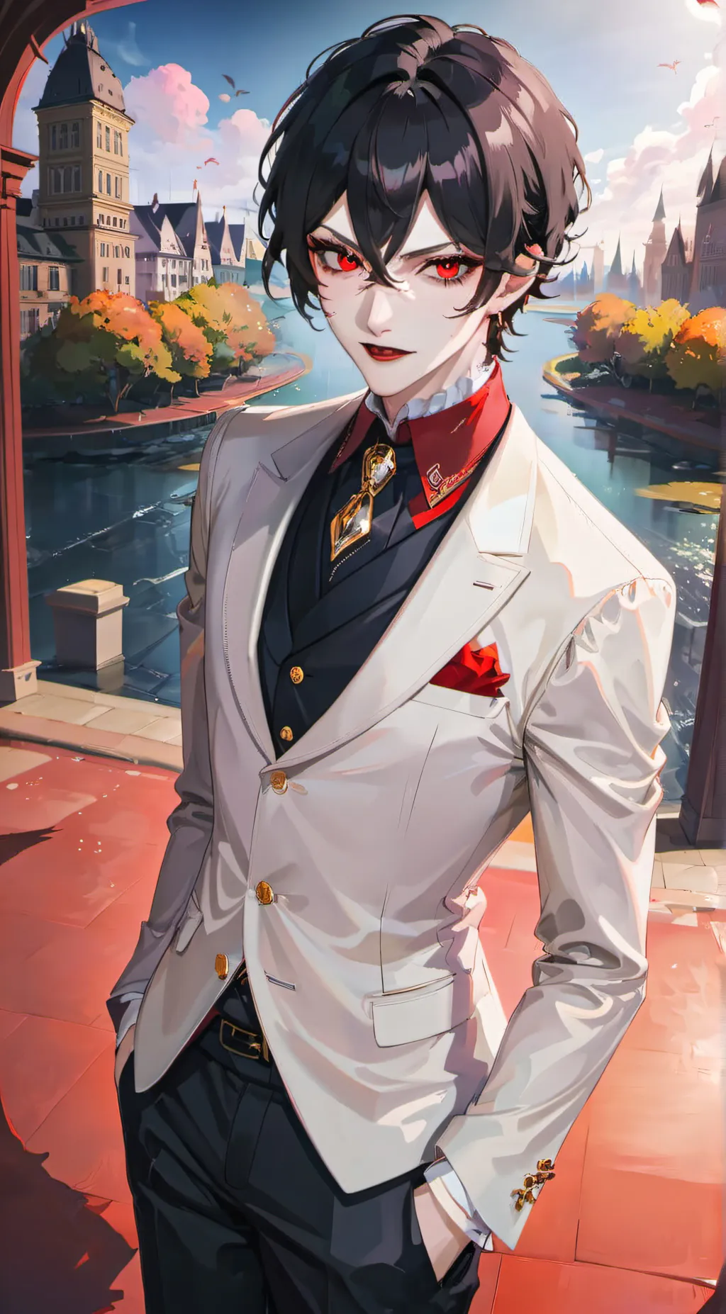 ai character: Blake background