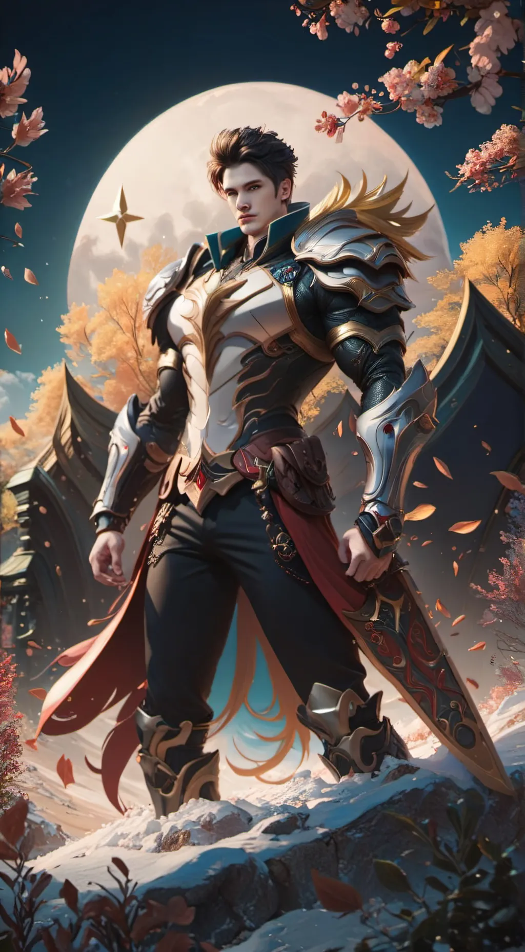ai character: Notberry background