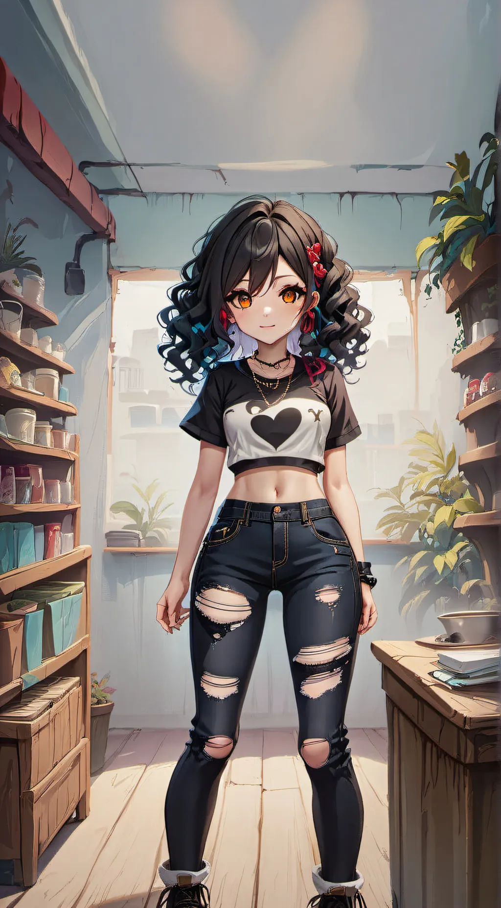 ai character: may background