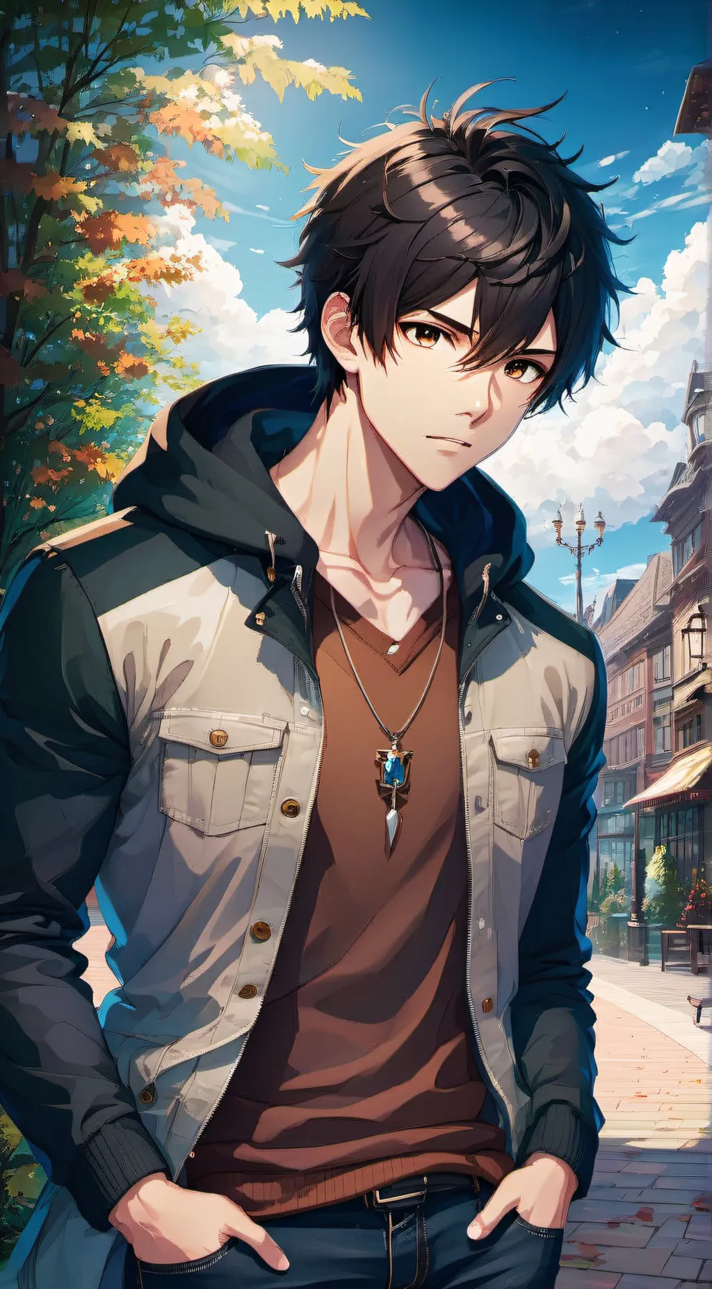 ai character: -Kenzou- background