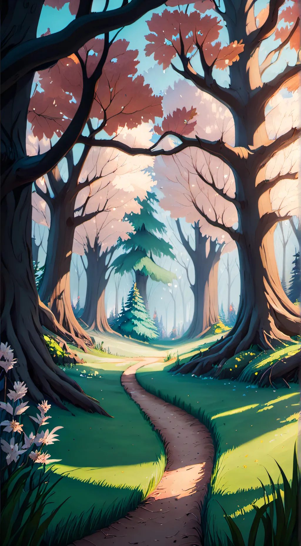 ai character: Grass 💀 background