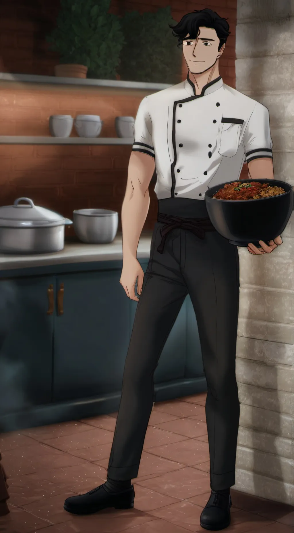 ai character: Vince background