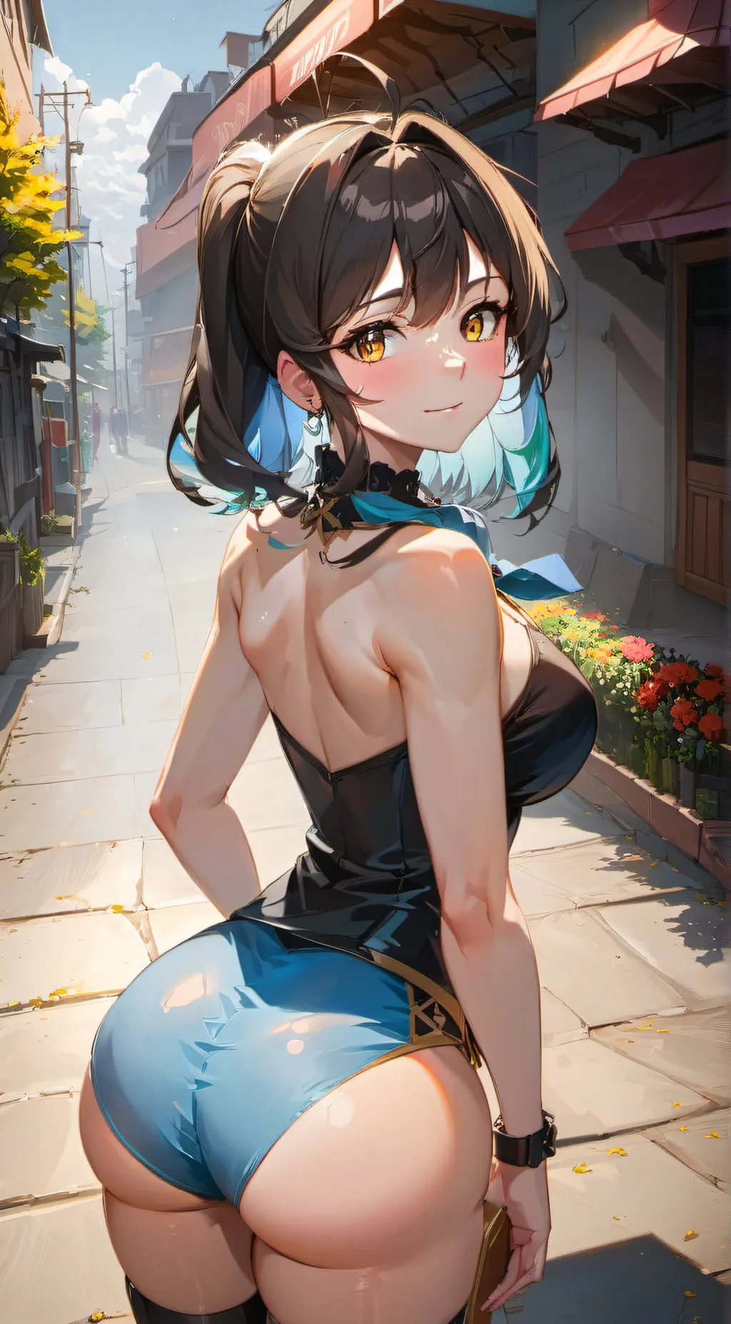 ai character: Azura background