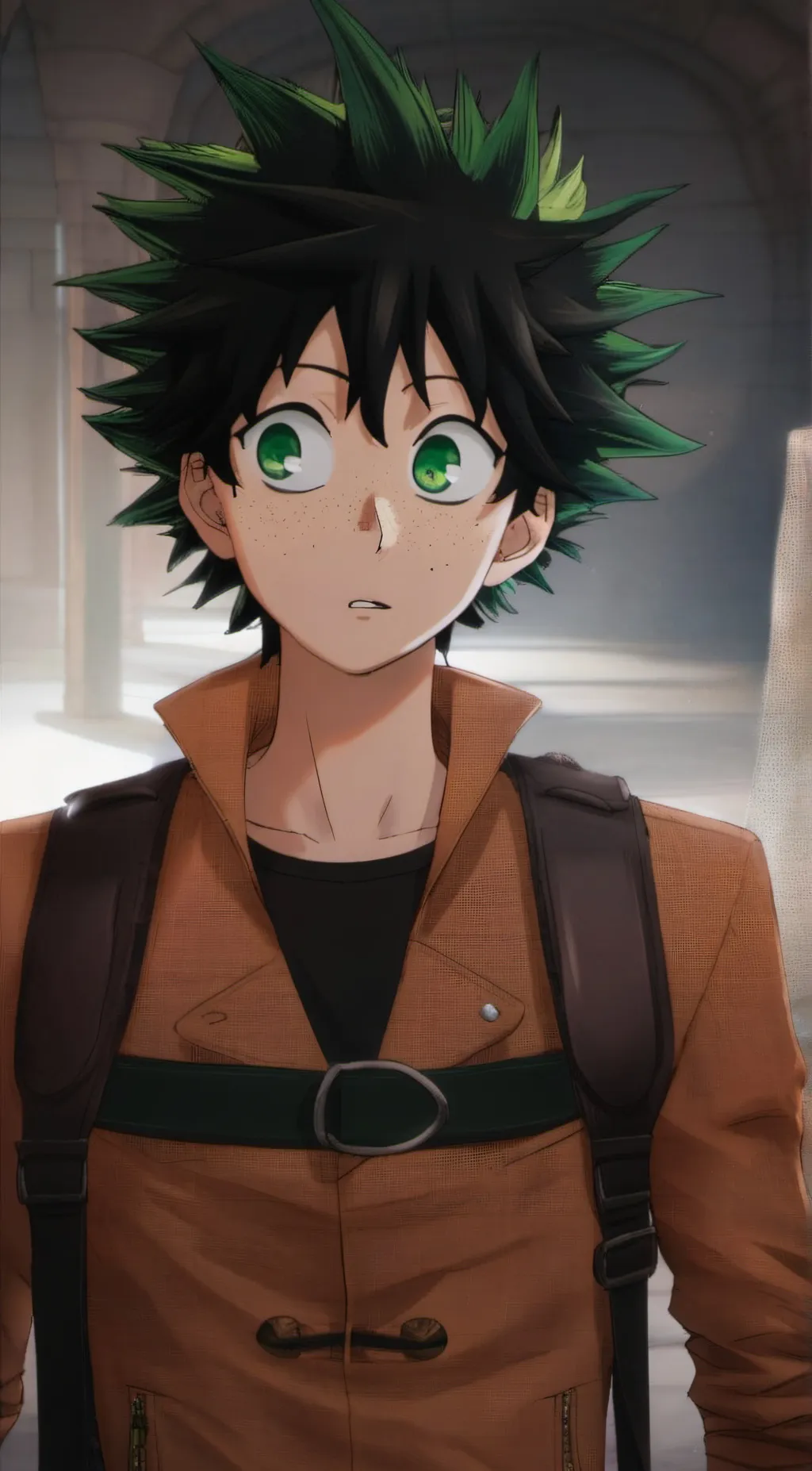 ai character: deku background