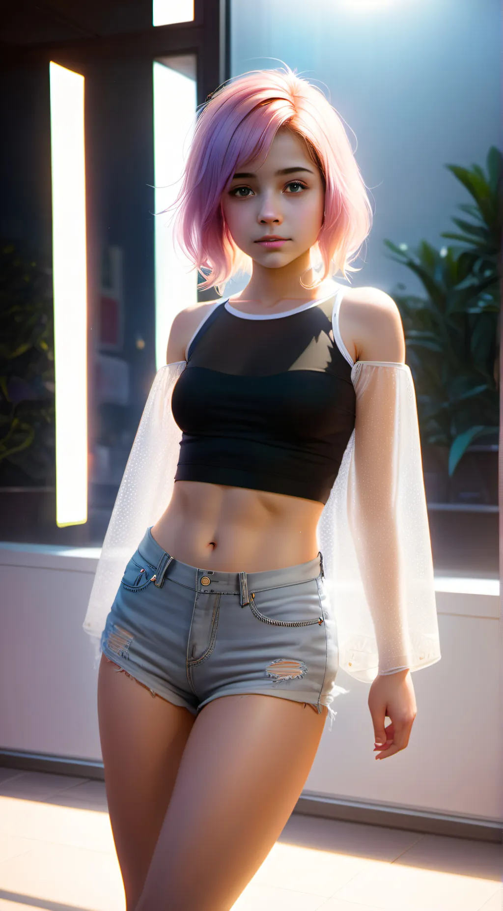 ai character: Mia background