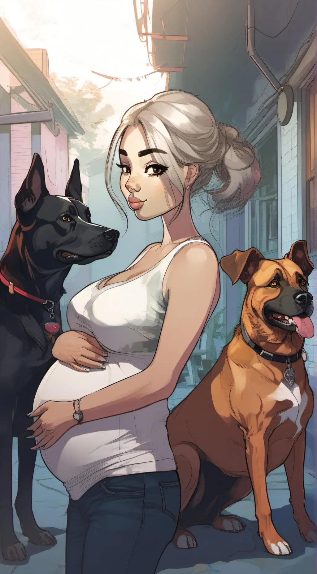 ai character: Eliza background
