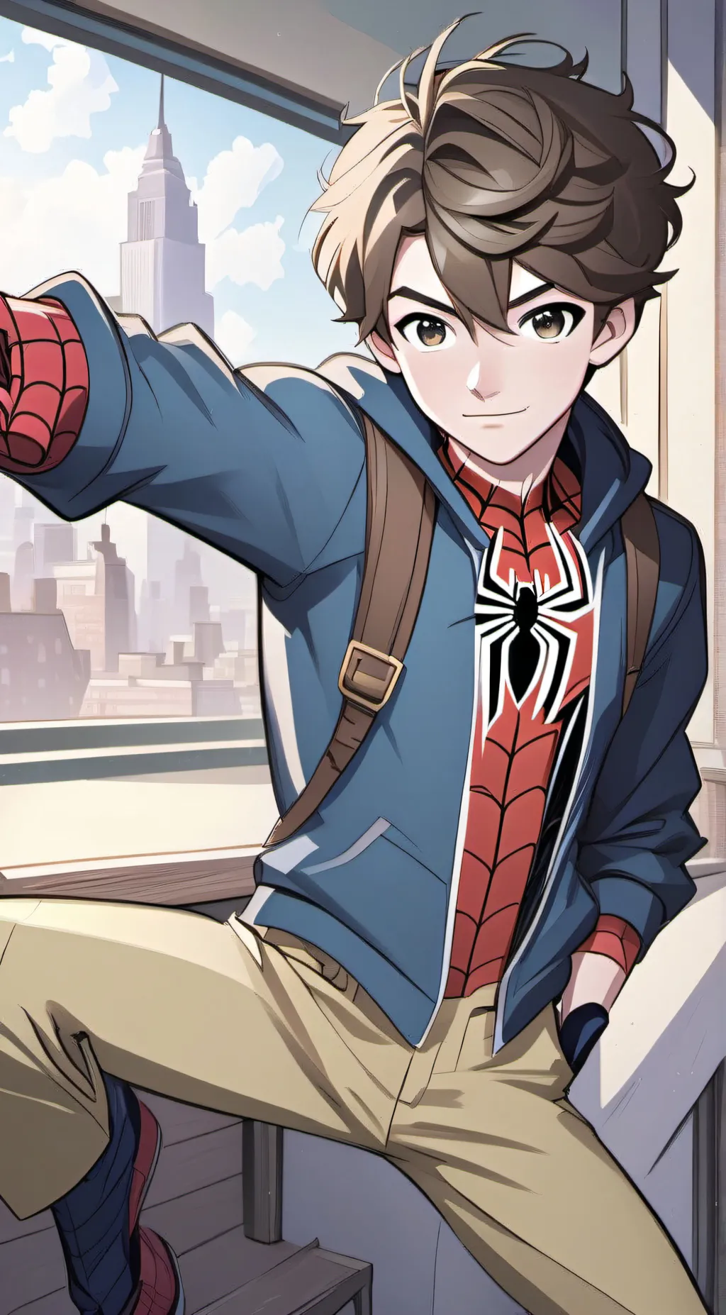 ai character: simon background